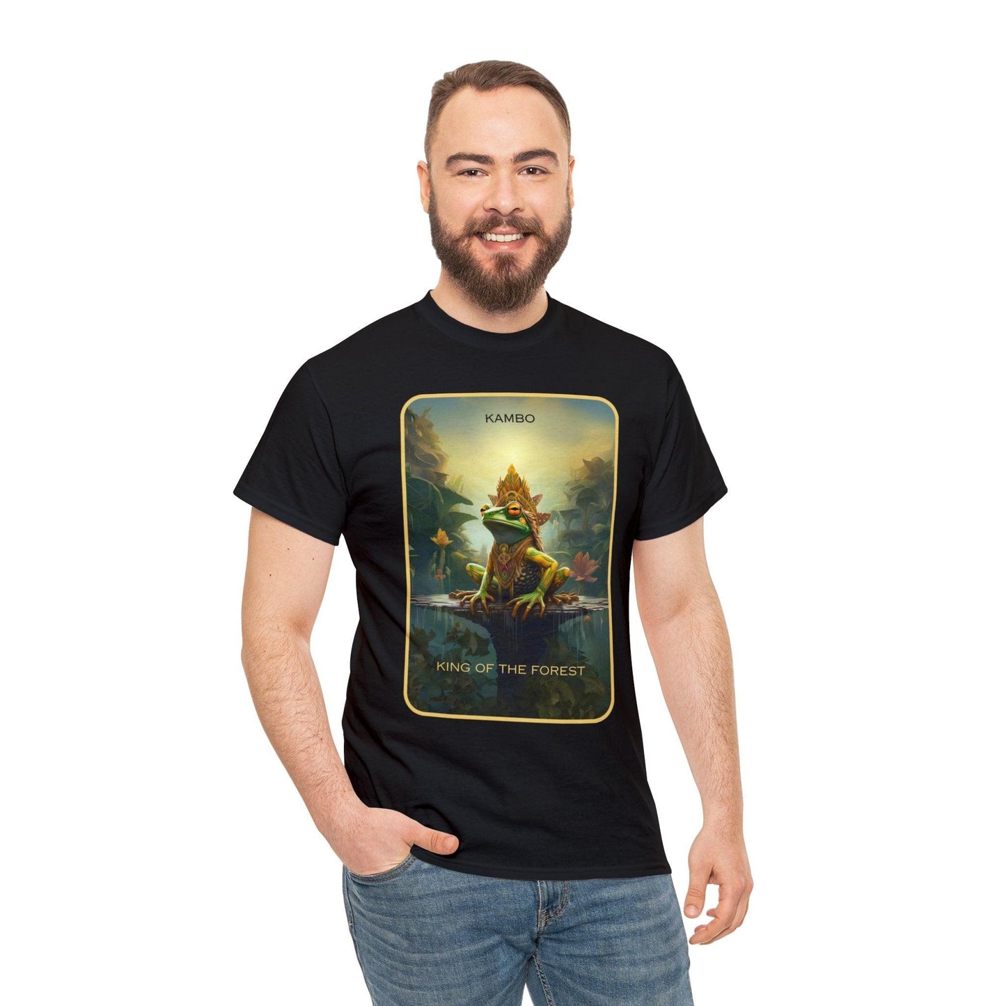 Kambo King of the Forest - Unisex Cotton Tee