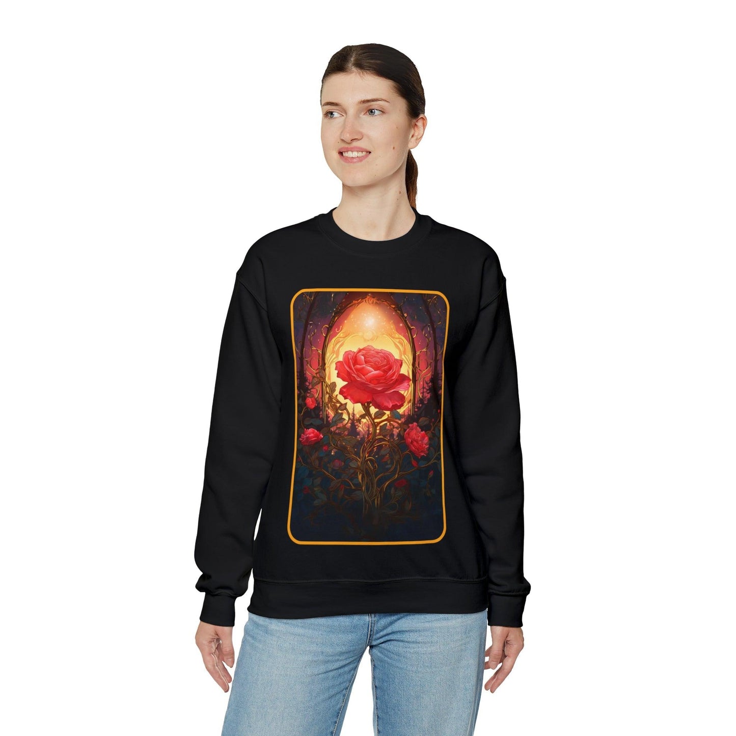 Rose - Unisex Crewneck Sweatshirt