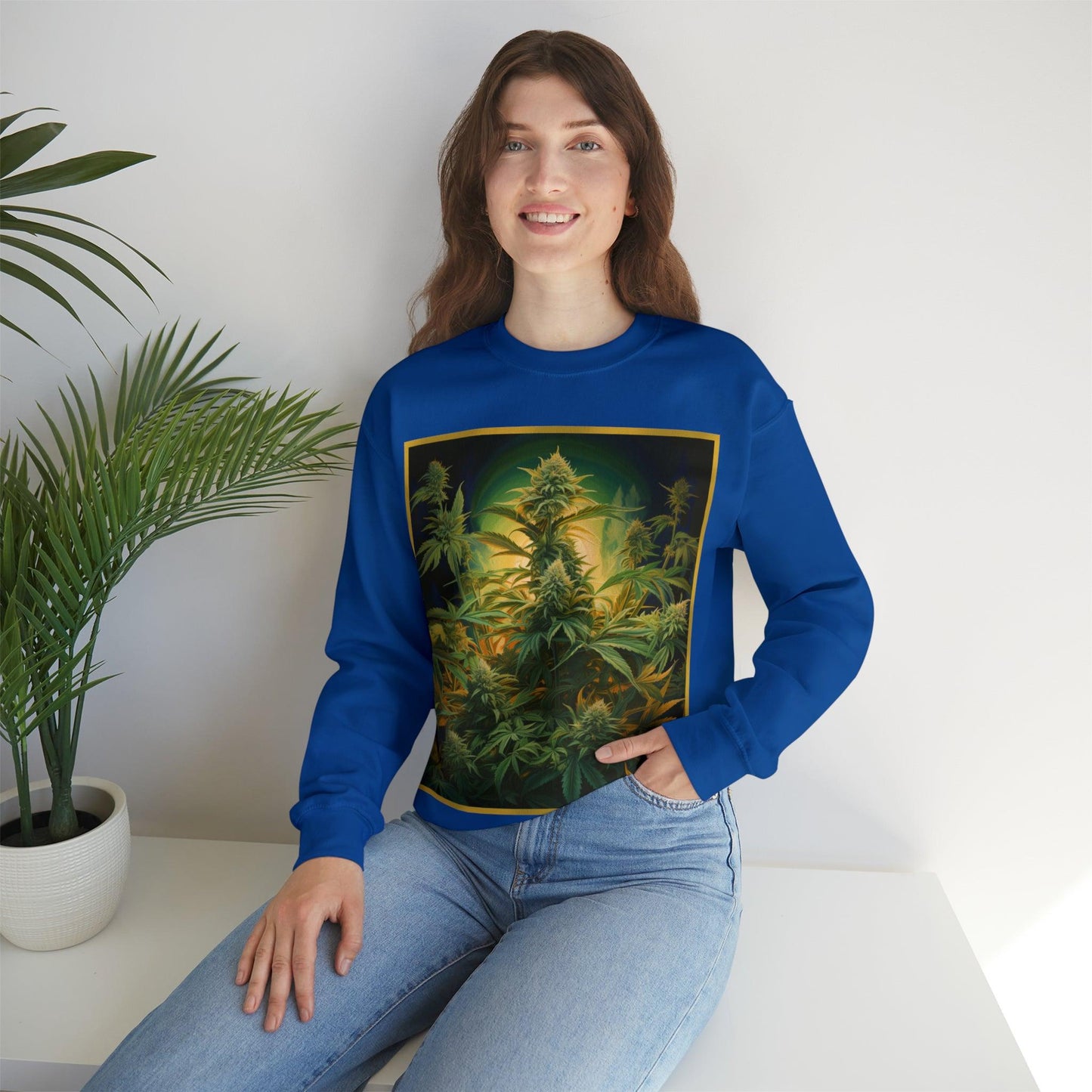 Cannabis - Unisex Crewneck Sweatshirt