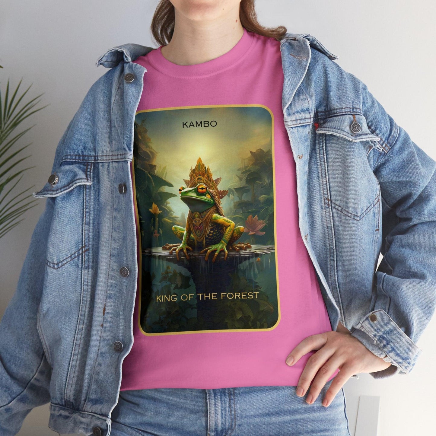 Kambo King of the Forest - Unisex Cotton Tee