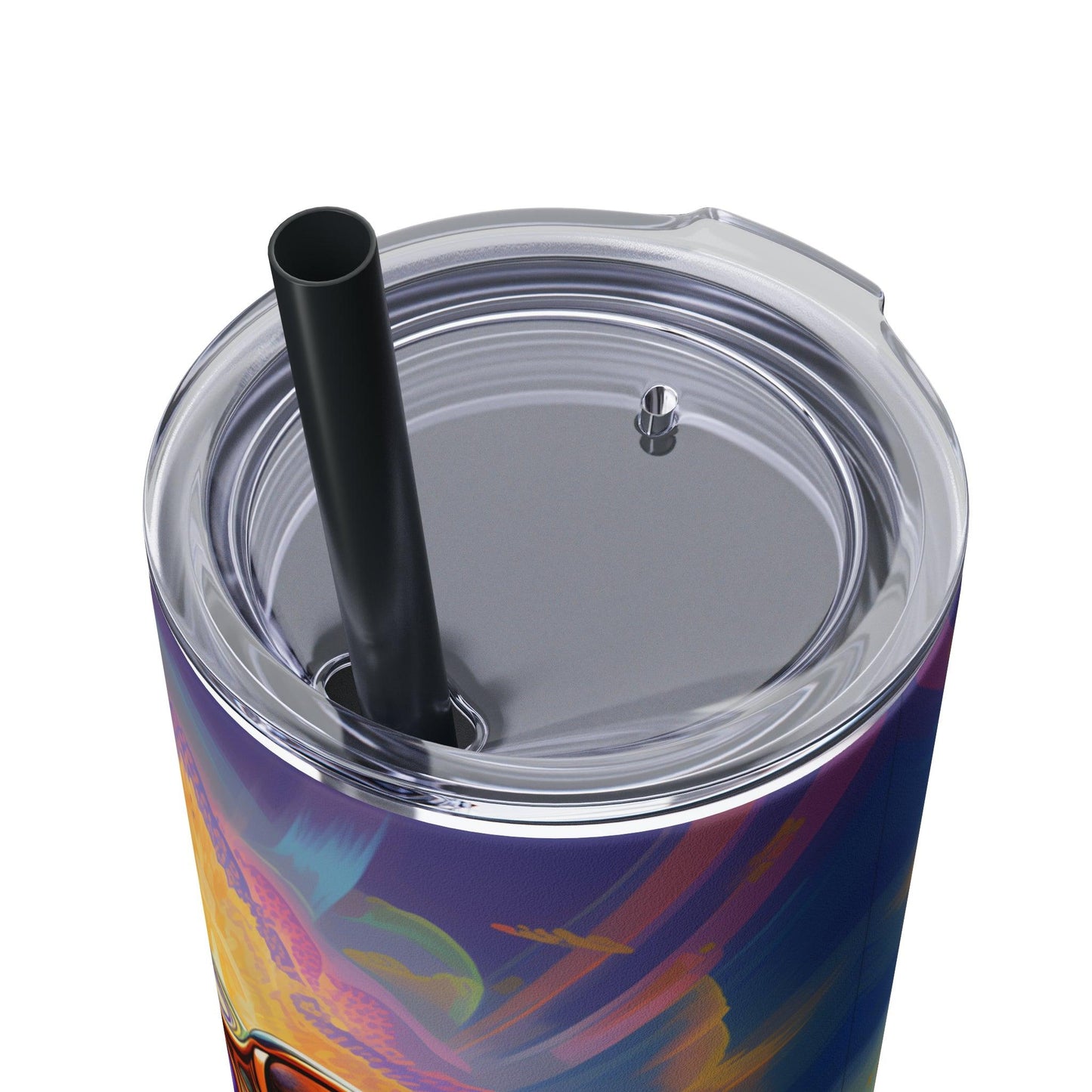 Bufo Tumbler with Straw