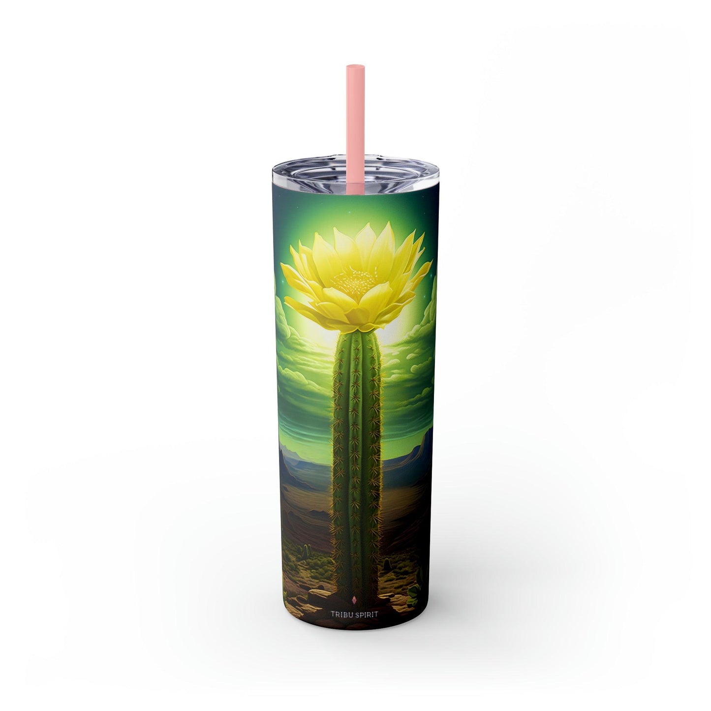 Huachuma Tumbler with Straw