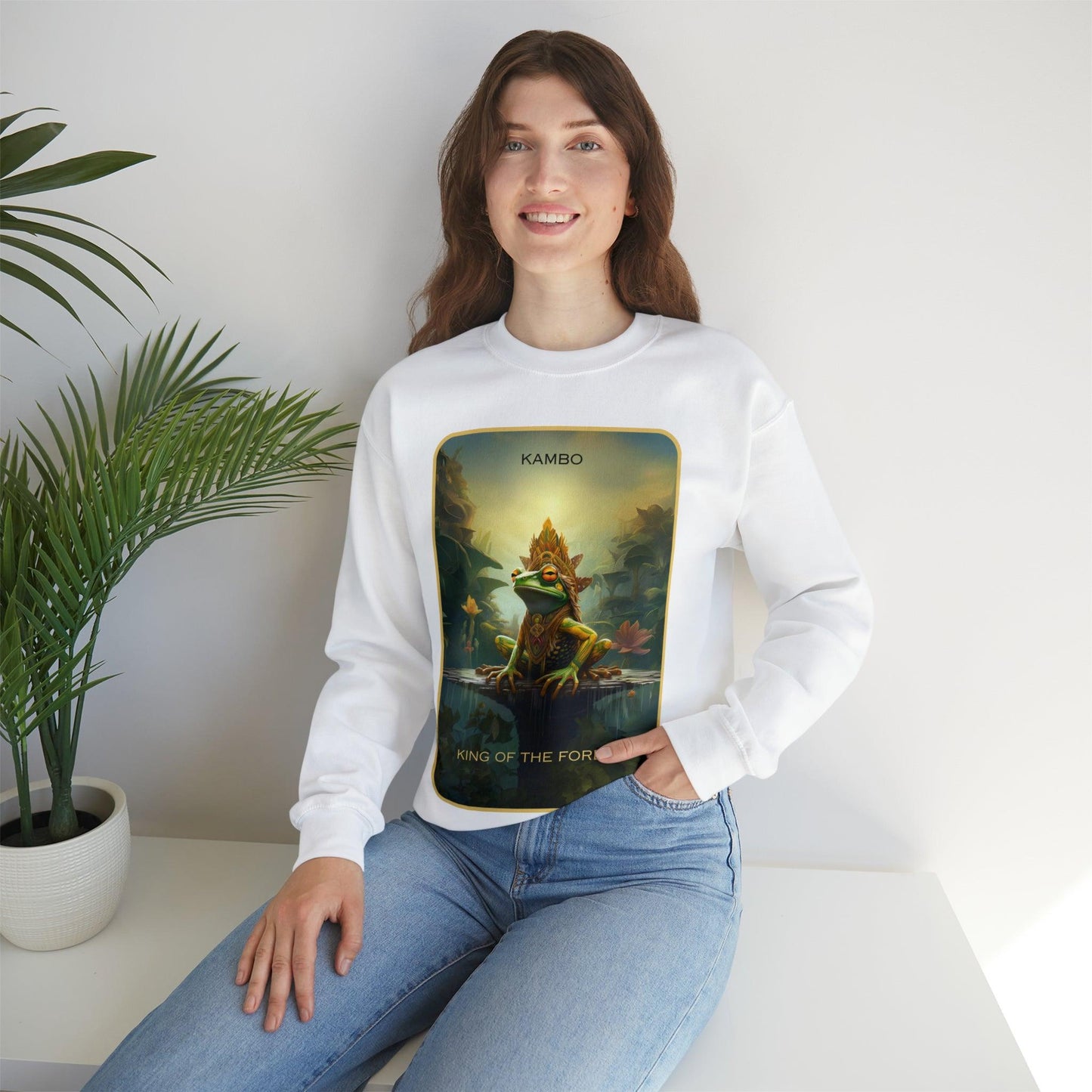 Kambo King of the Forest - Unisex Crewneck Sweatshirt