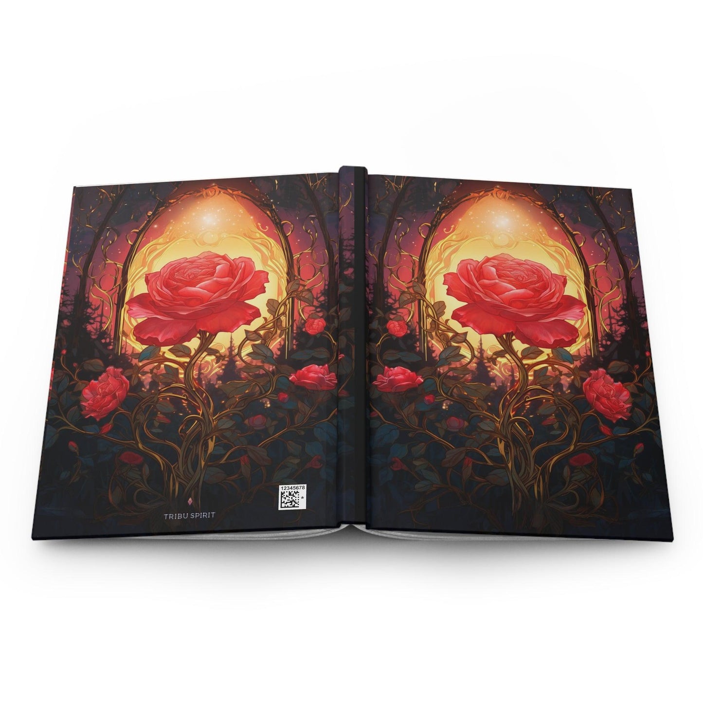 Rose Hardcover Journal