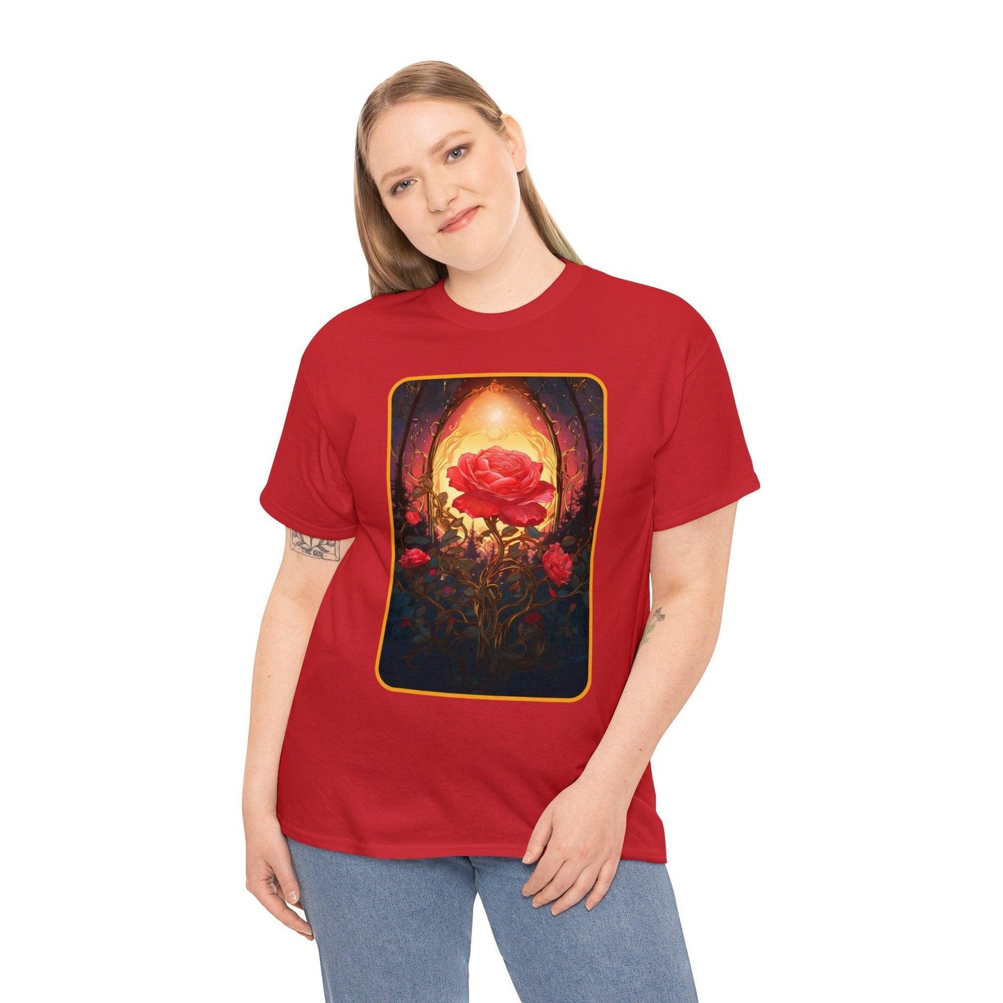 Rose - Unisex Cotton Tee