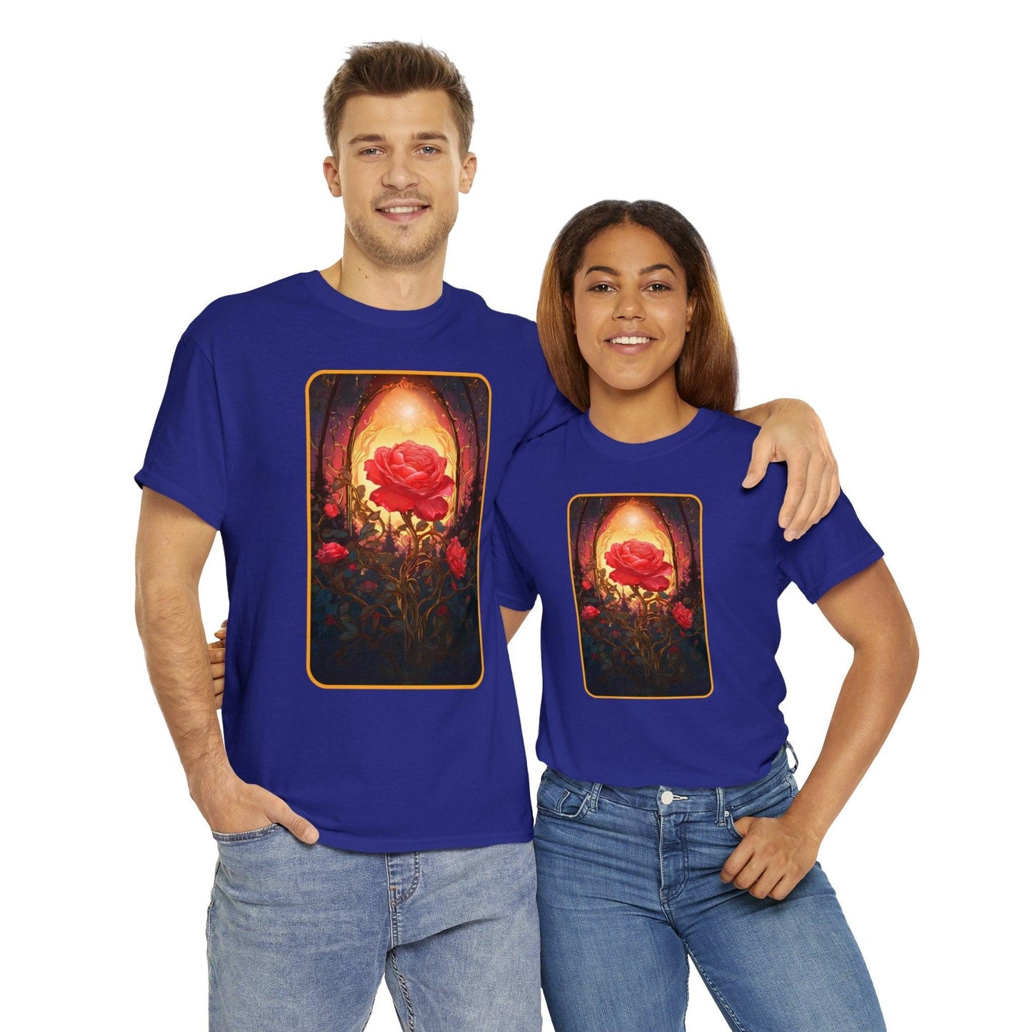 Rose - Unisex Cotton Tee