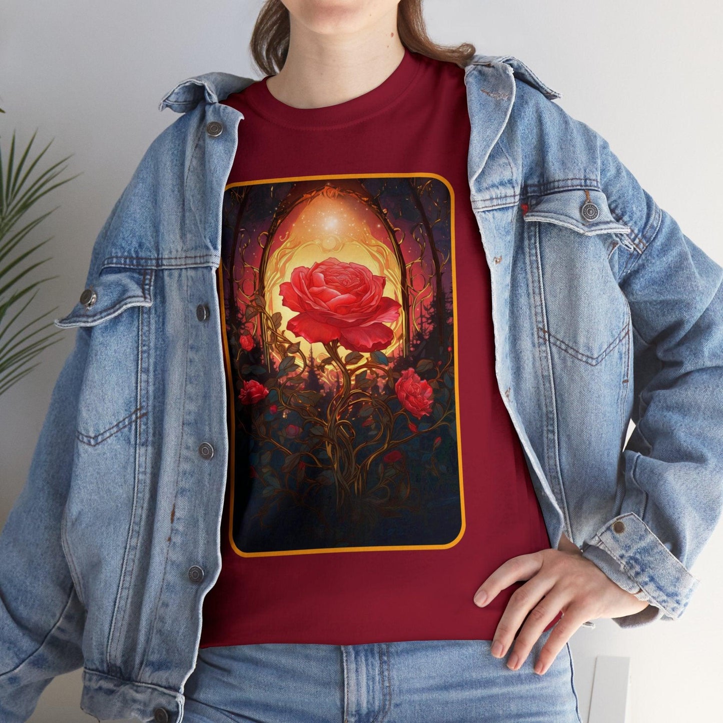 Rose - Unisex Cotton Tee