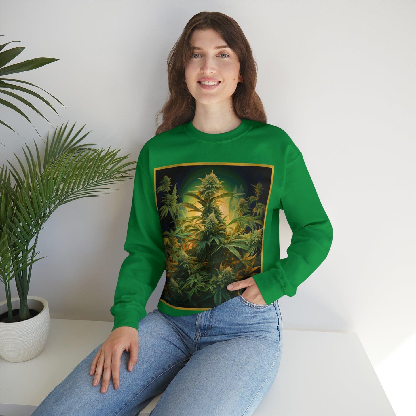 Cannabis - Unisex Crewneck Sweatshirt