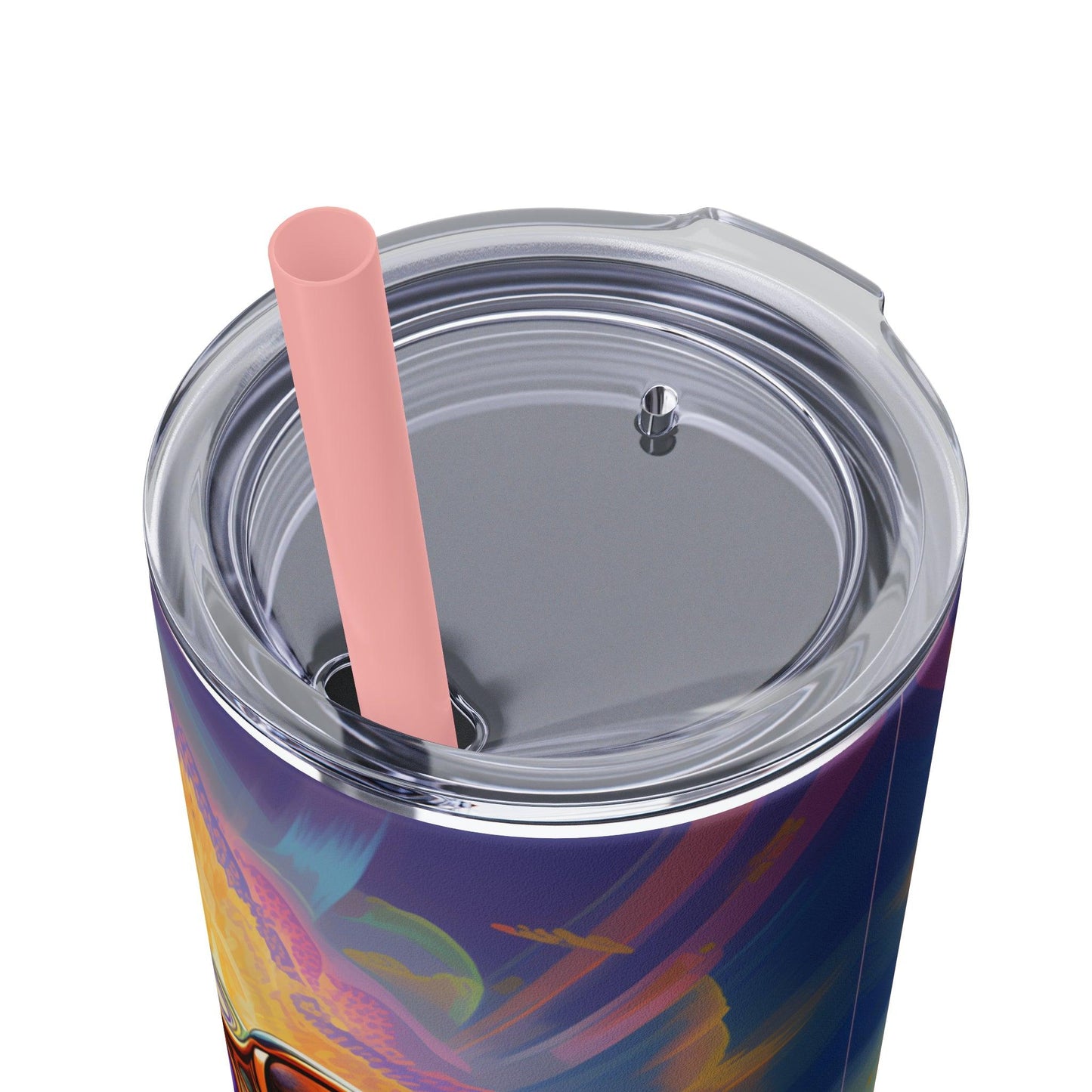 Bufo Tumbler with Straw