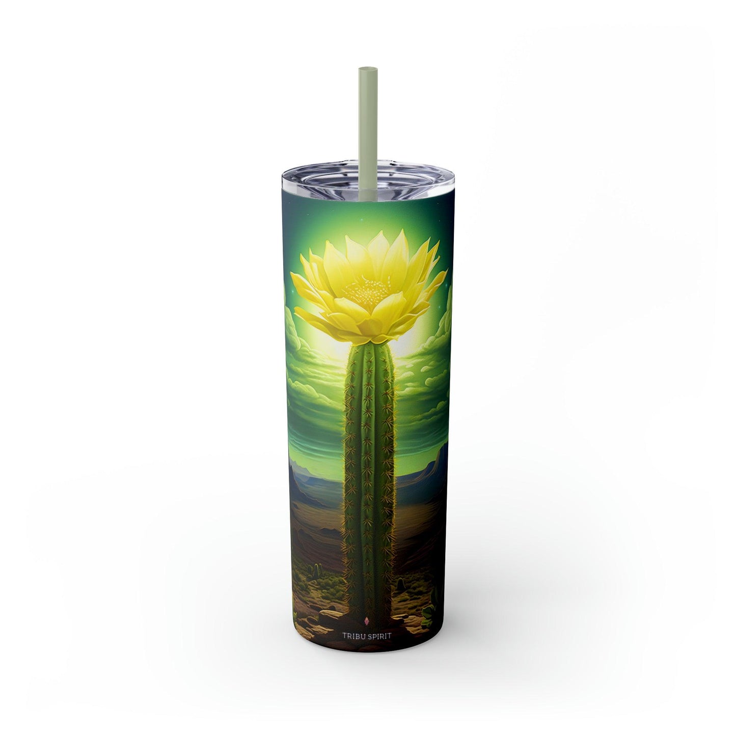 Huachuma Tumbler with Straw