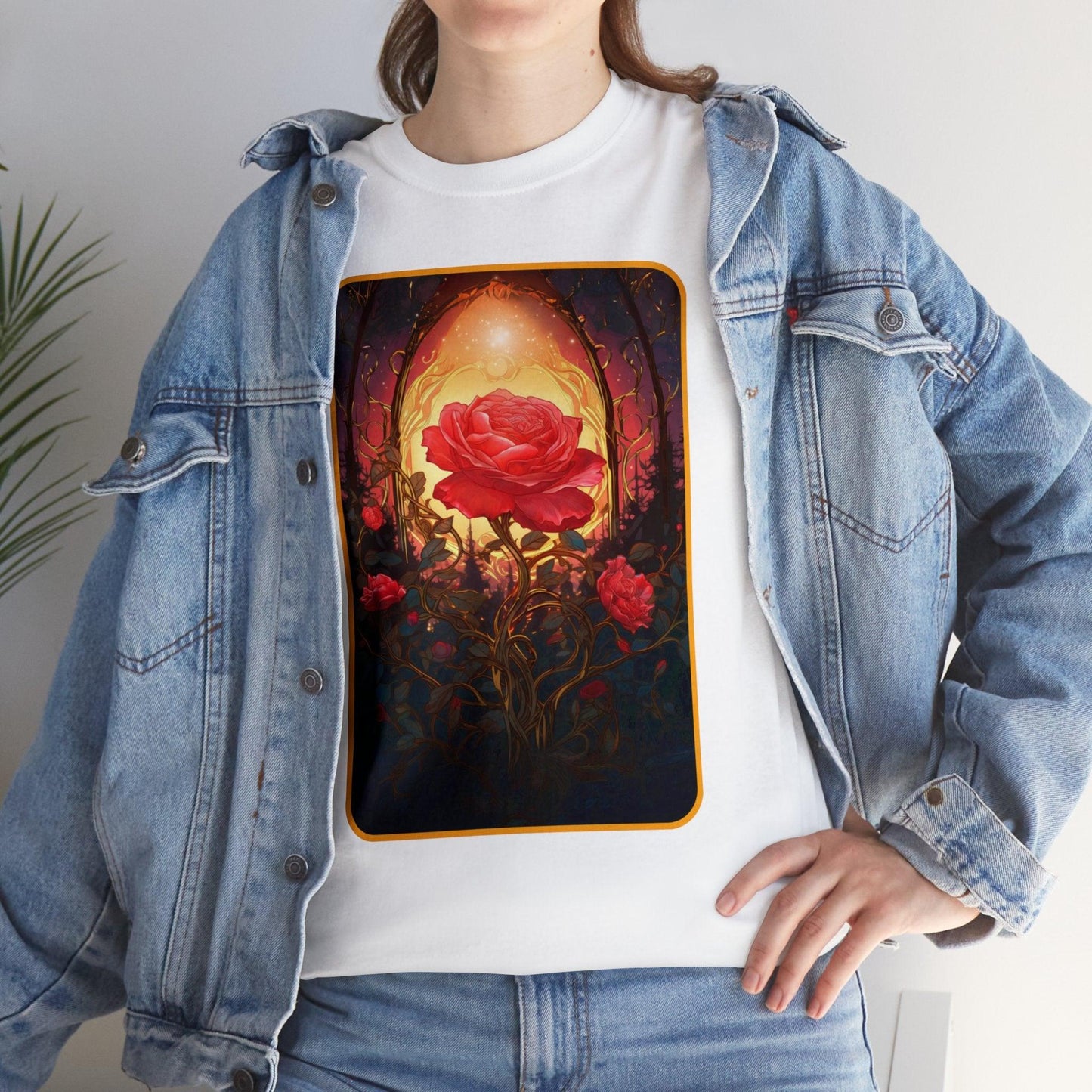 Rose - Unisex Cotton Tee