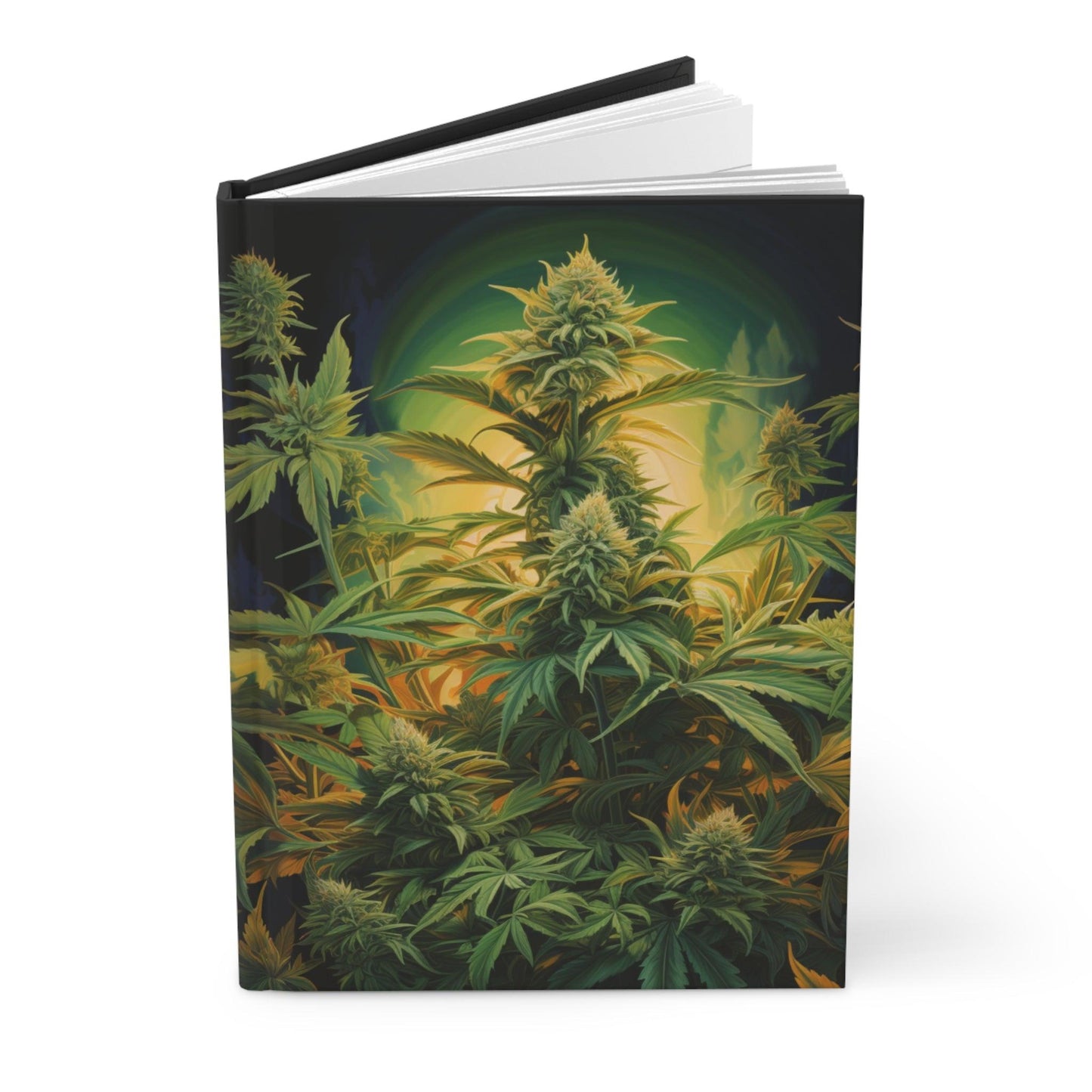 Cannabis Hardcover Journal