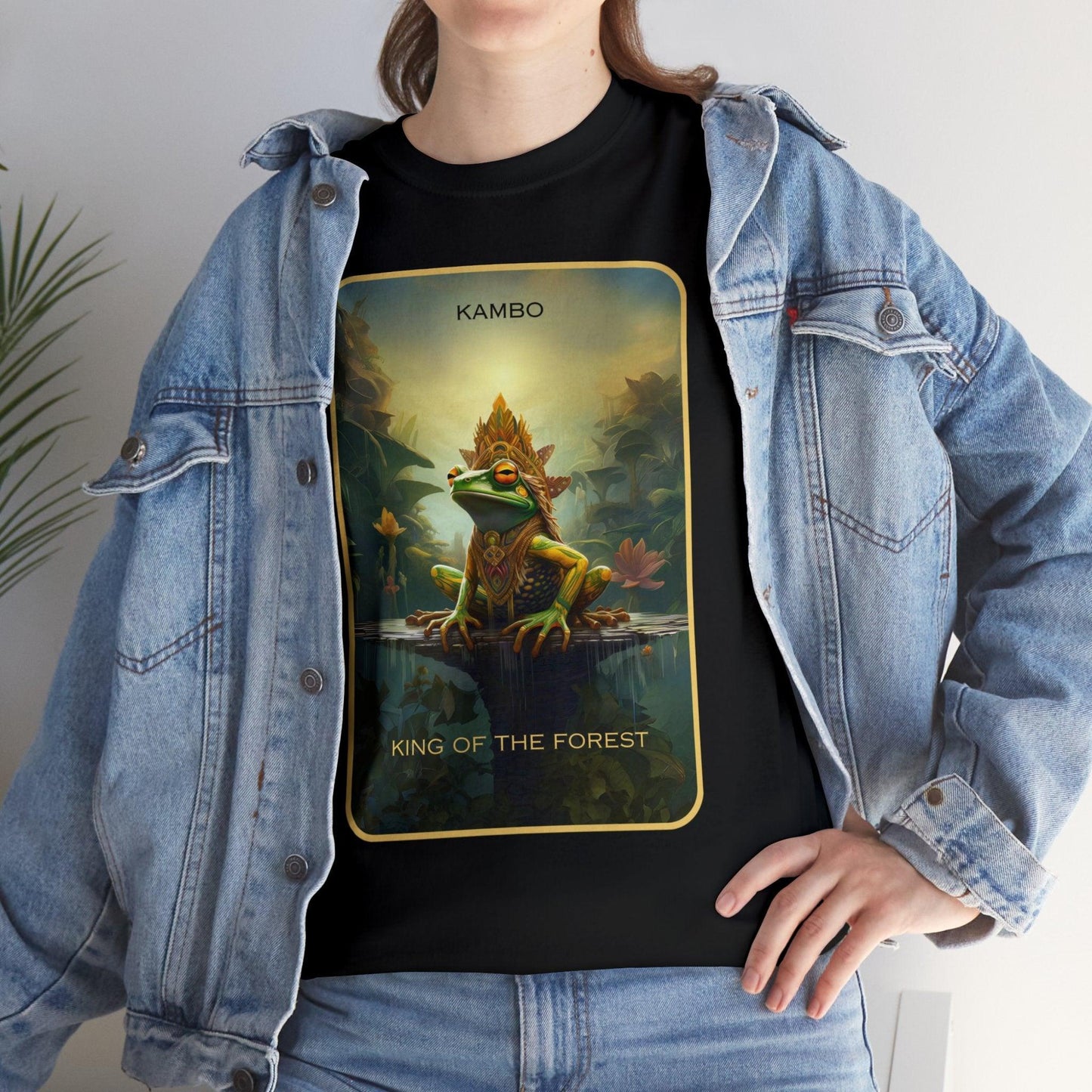 Kambo King of the Forest - Unisex Cotton Tee
