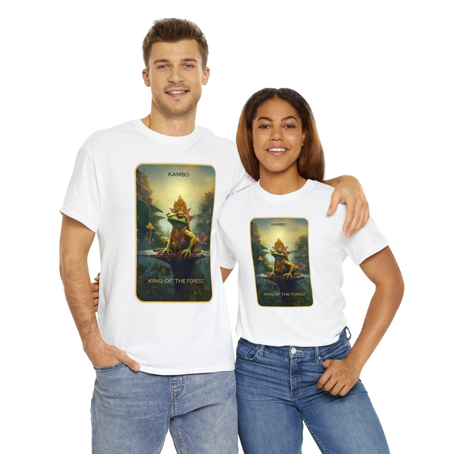Kambo King of the Forest - Unisex Cotton Tee