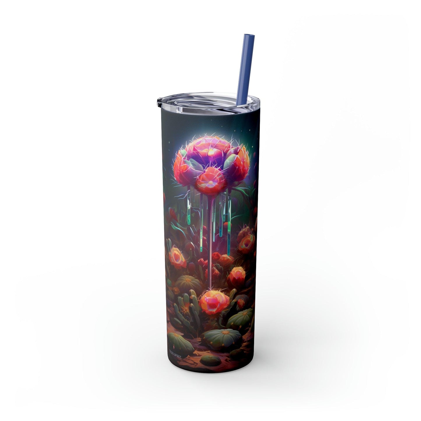 Peyote Tumbler with Straw