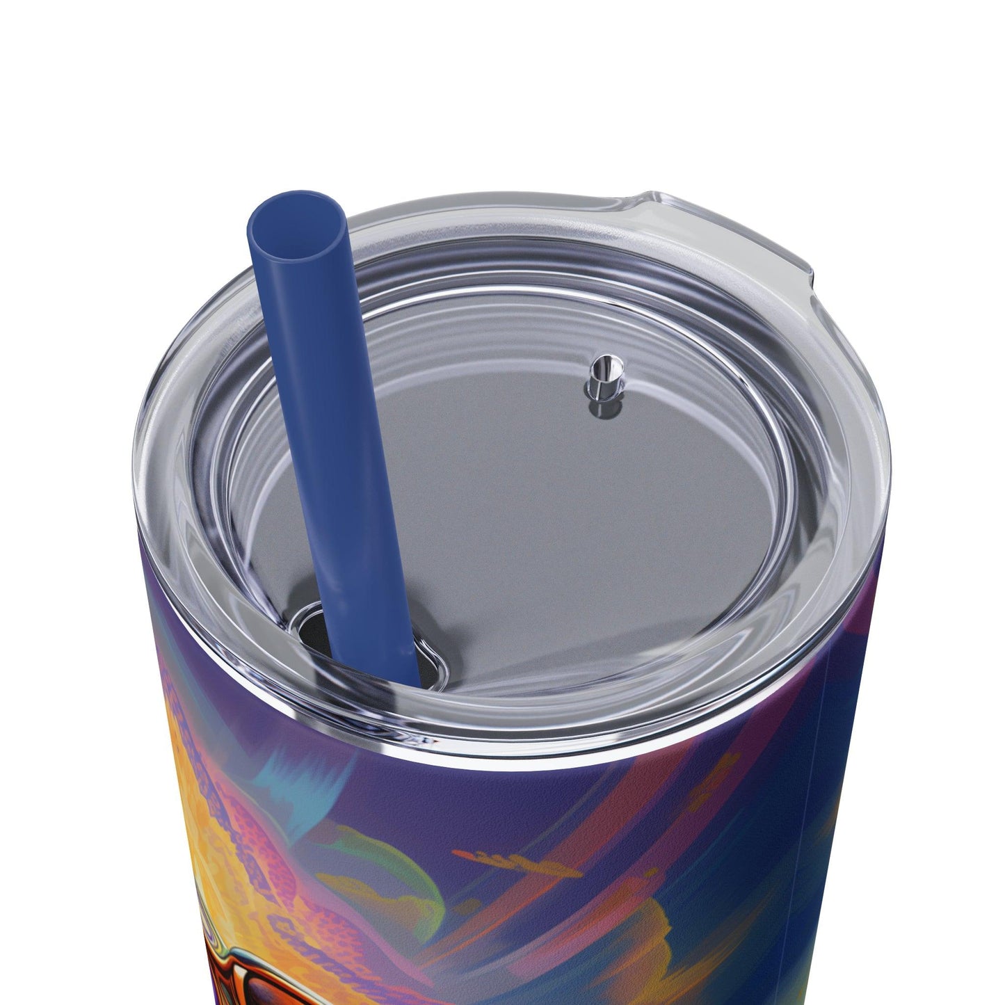 Bufo Tumbler with Straw