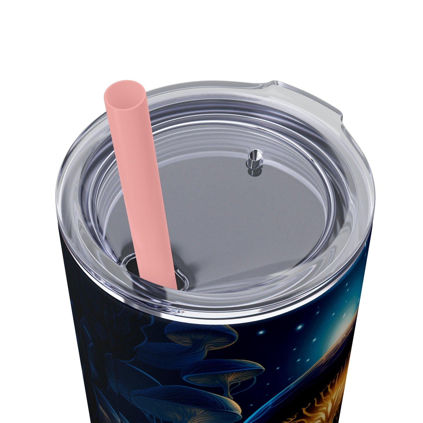 Psilocybin Tumbler with Straw