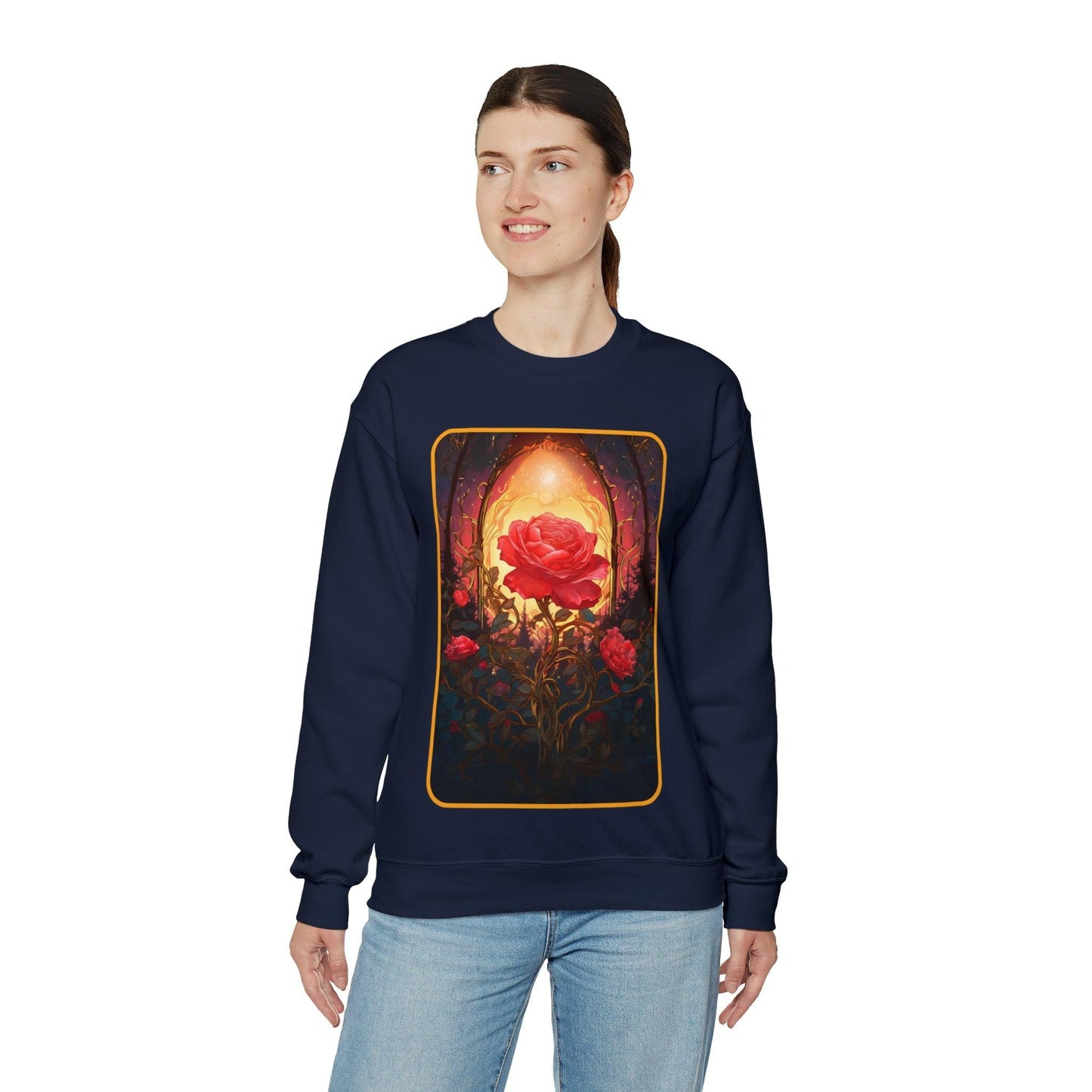 Rose - Unisex Crewneck Sweatshirt