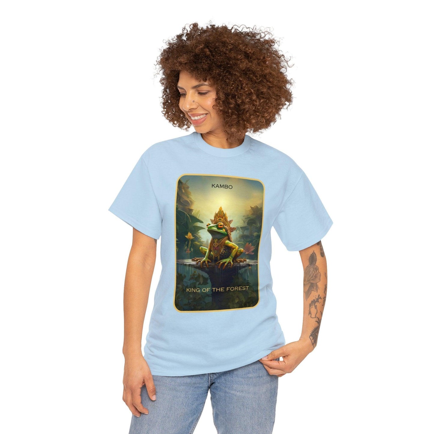 Kambo King of the Forest - Unisex Cotton Tee