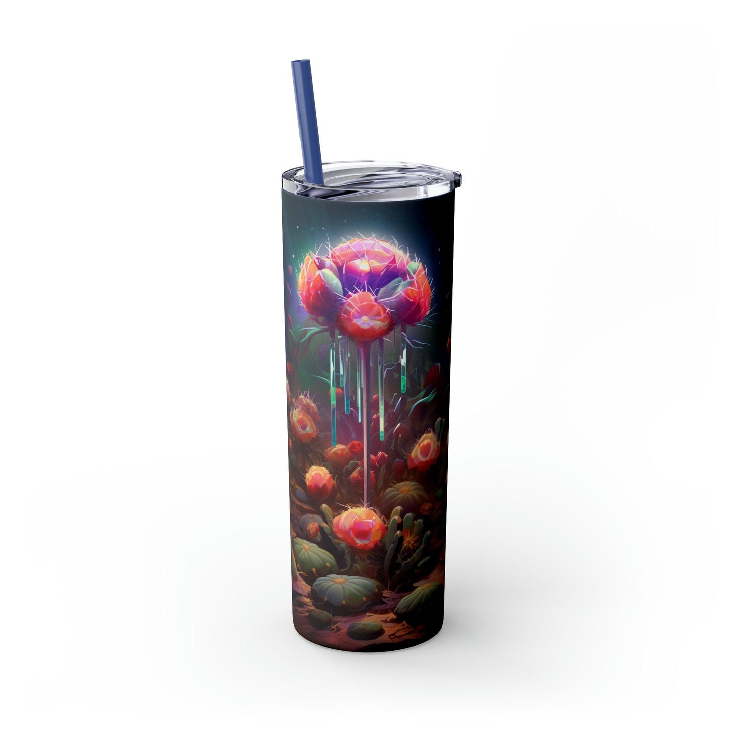 Peyote Tumbler with Straw