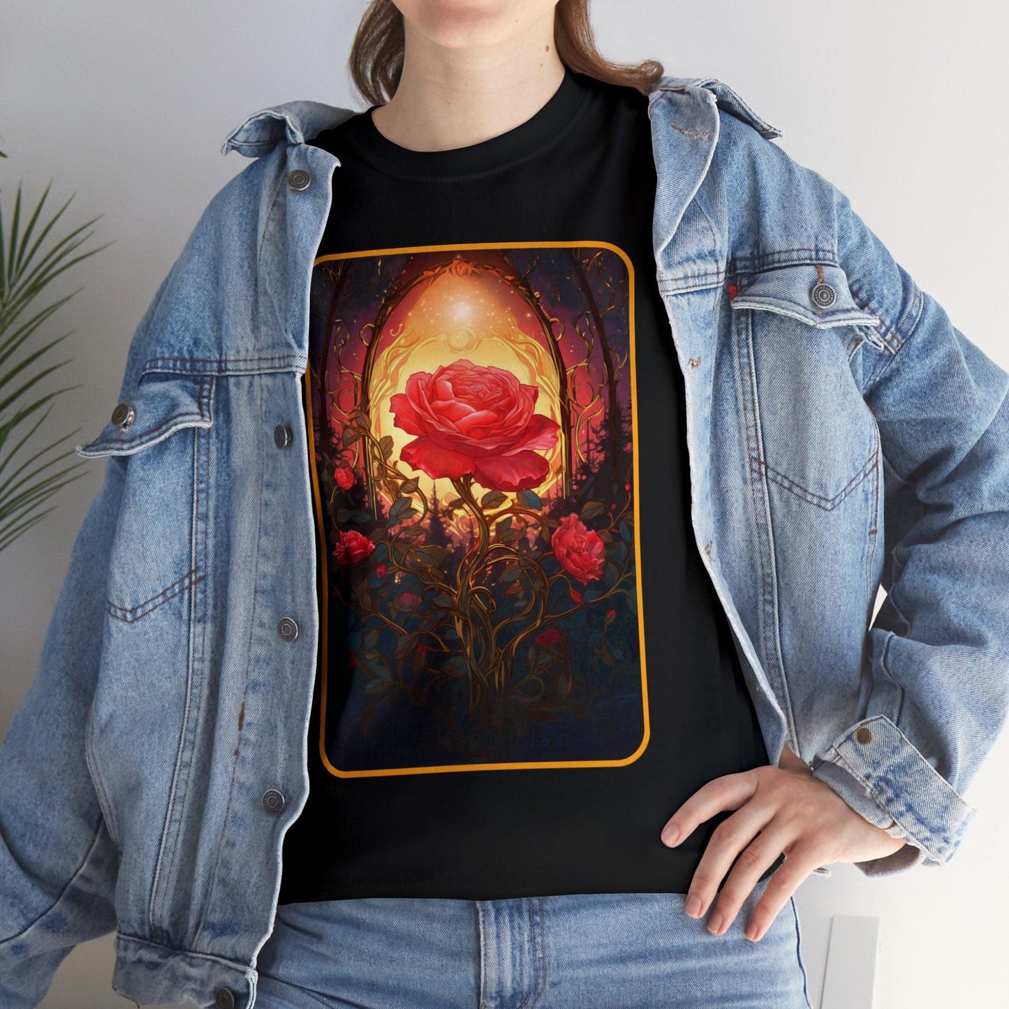 Rose - Unisex Cotton Tee