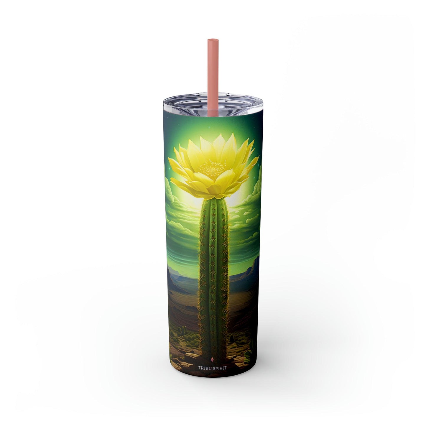 Huachuma Tumbler with Straw