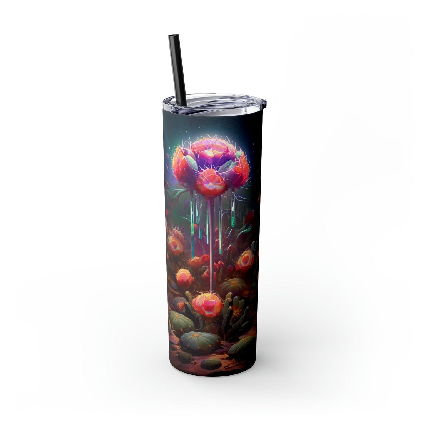 Peyote Tumbler with Straw
