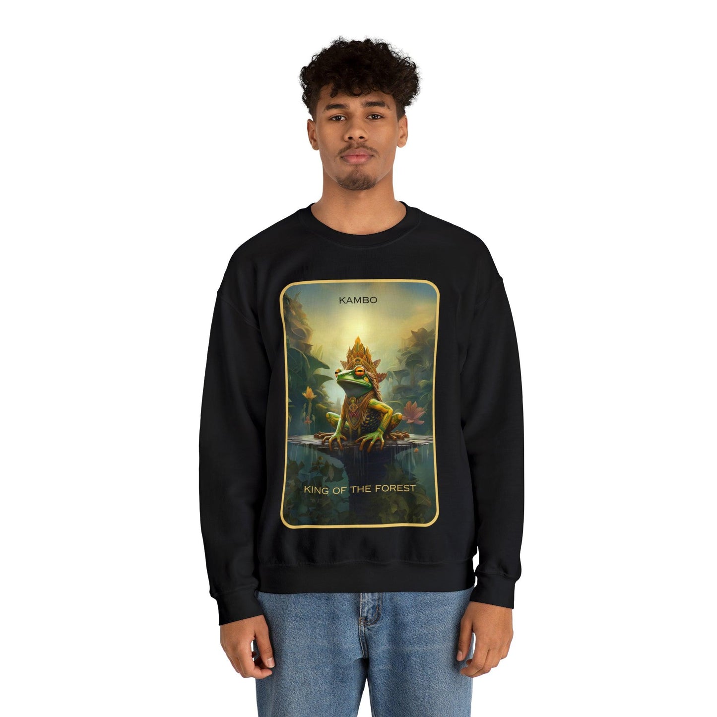 Kambo King of the Forest - Unisex Crewneck Sweatshirt