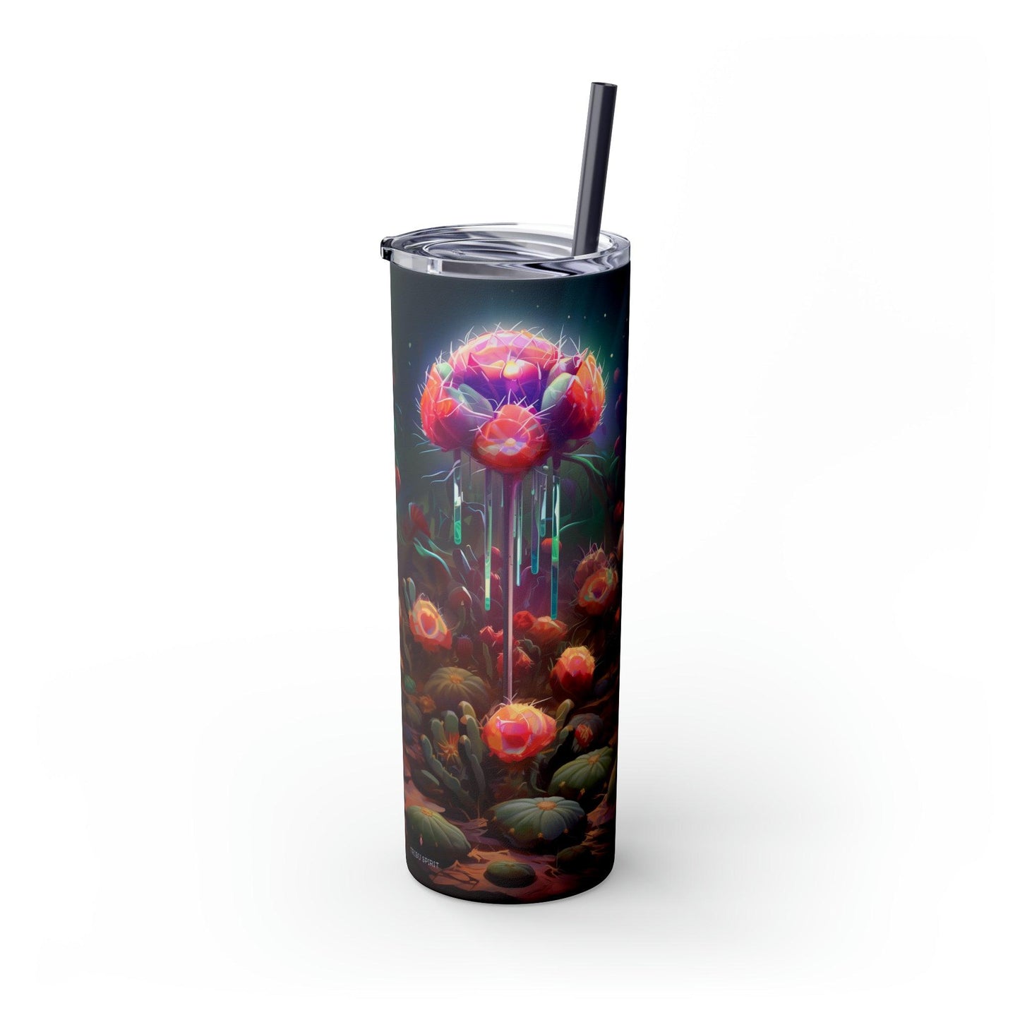 Peyote Tumbler with Straw
