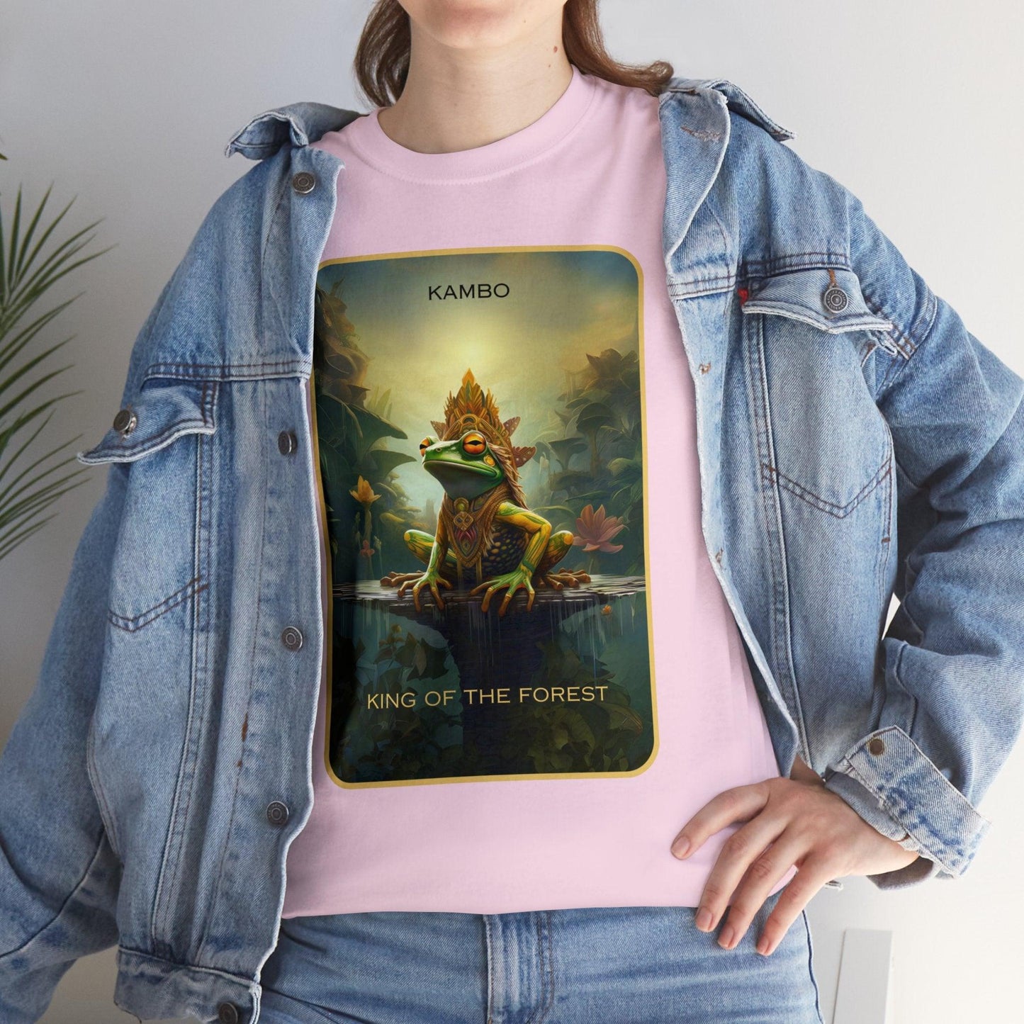 Kambo King of the Forest - Unisex Cotton Tee