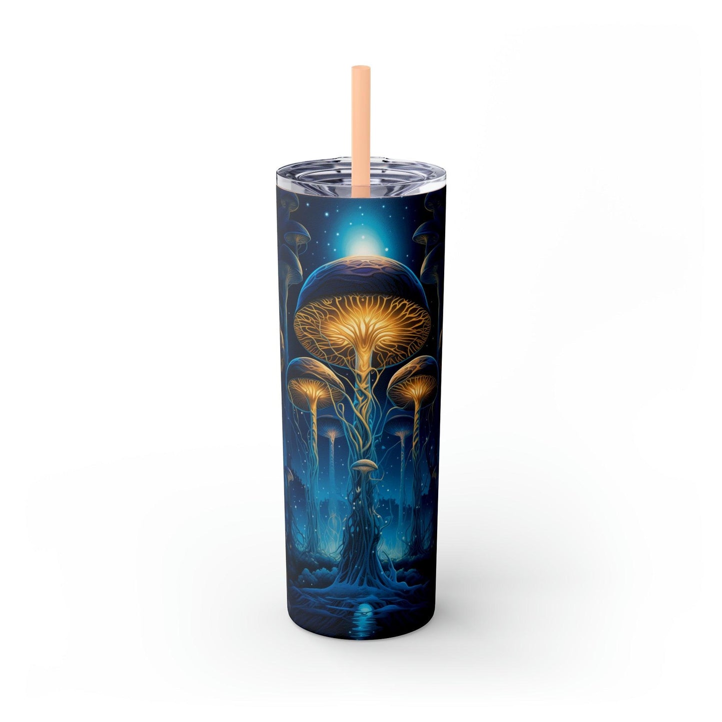 Psilocybin Tumbler with Straw