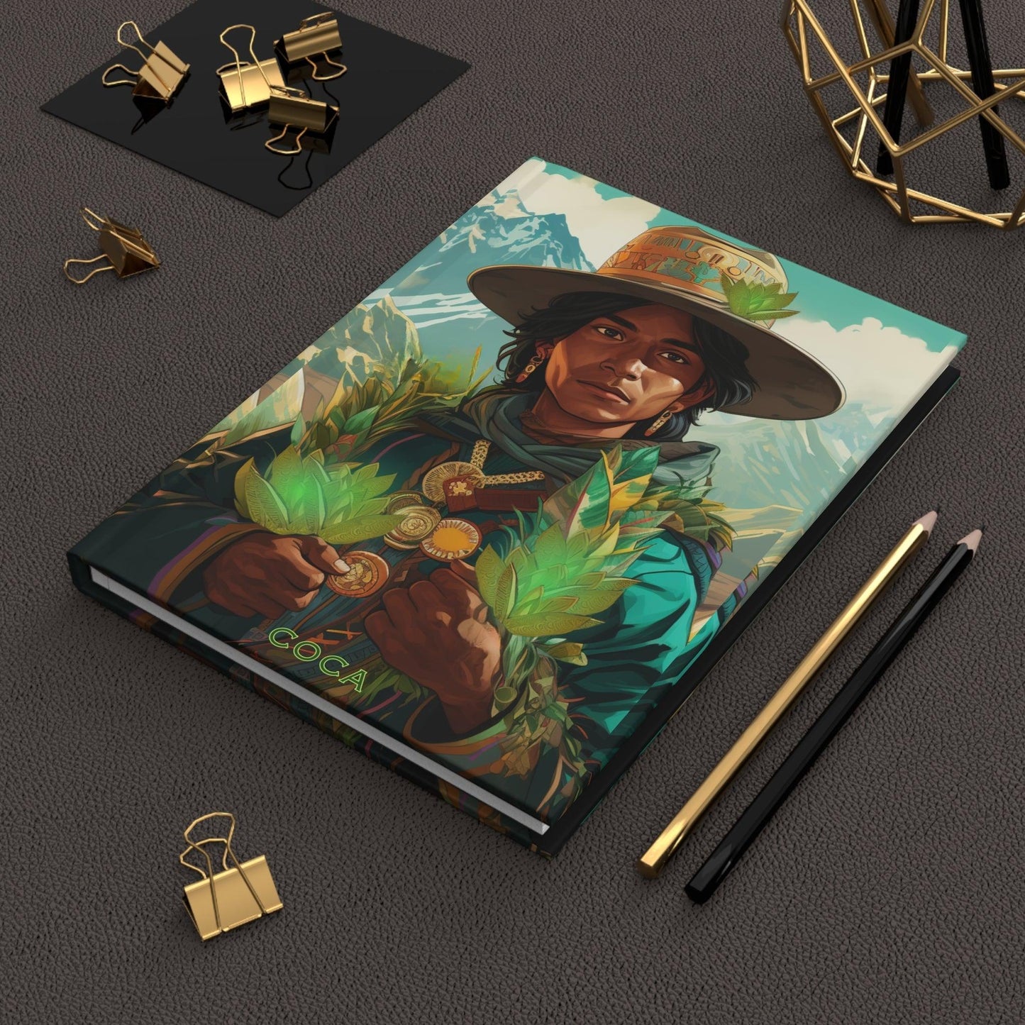 Coca Hardcover Journal