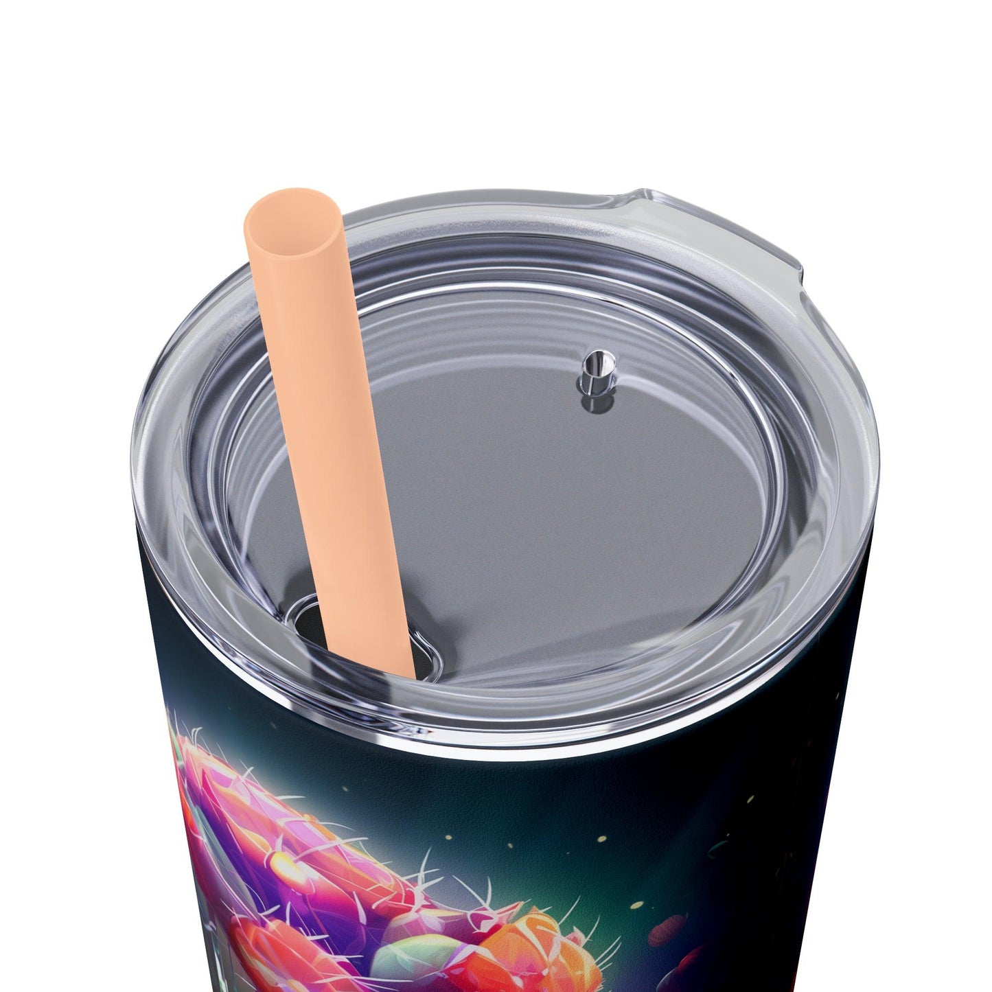 Peyote Tumbler with Straw