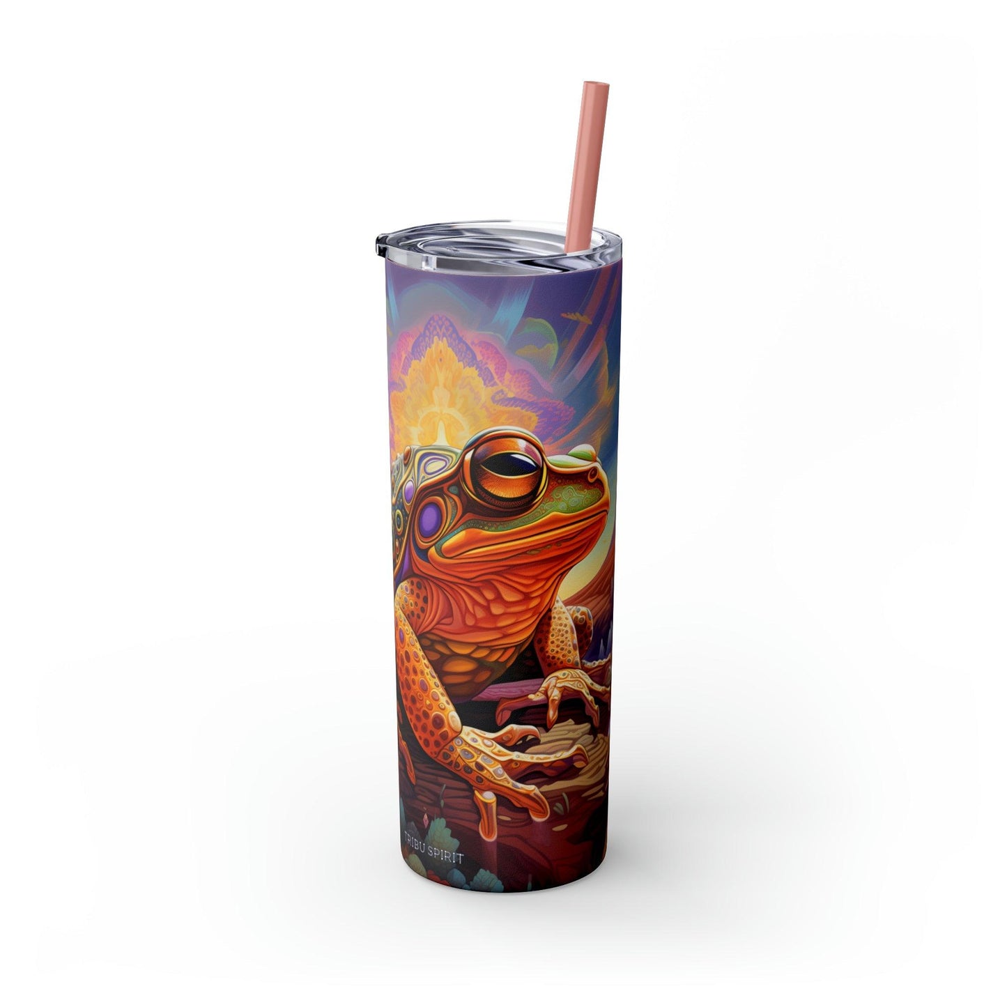 Bufo Tumbler with Straw