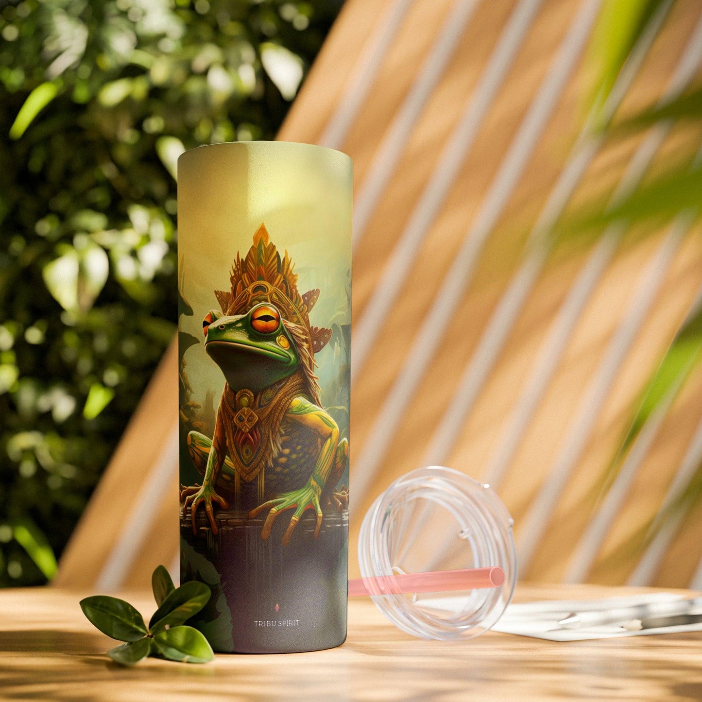 Kambo Tumbler with Straw