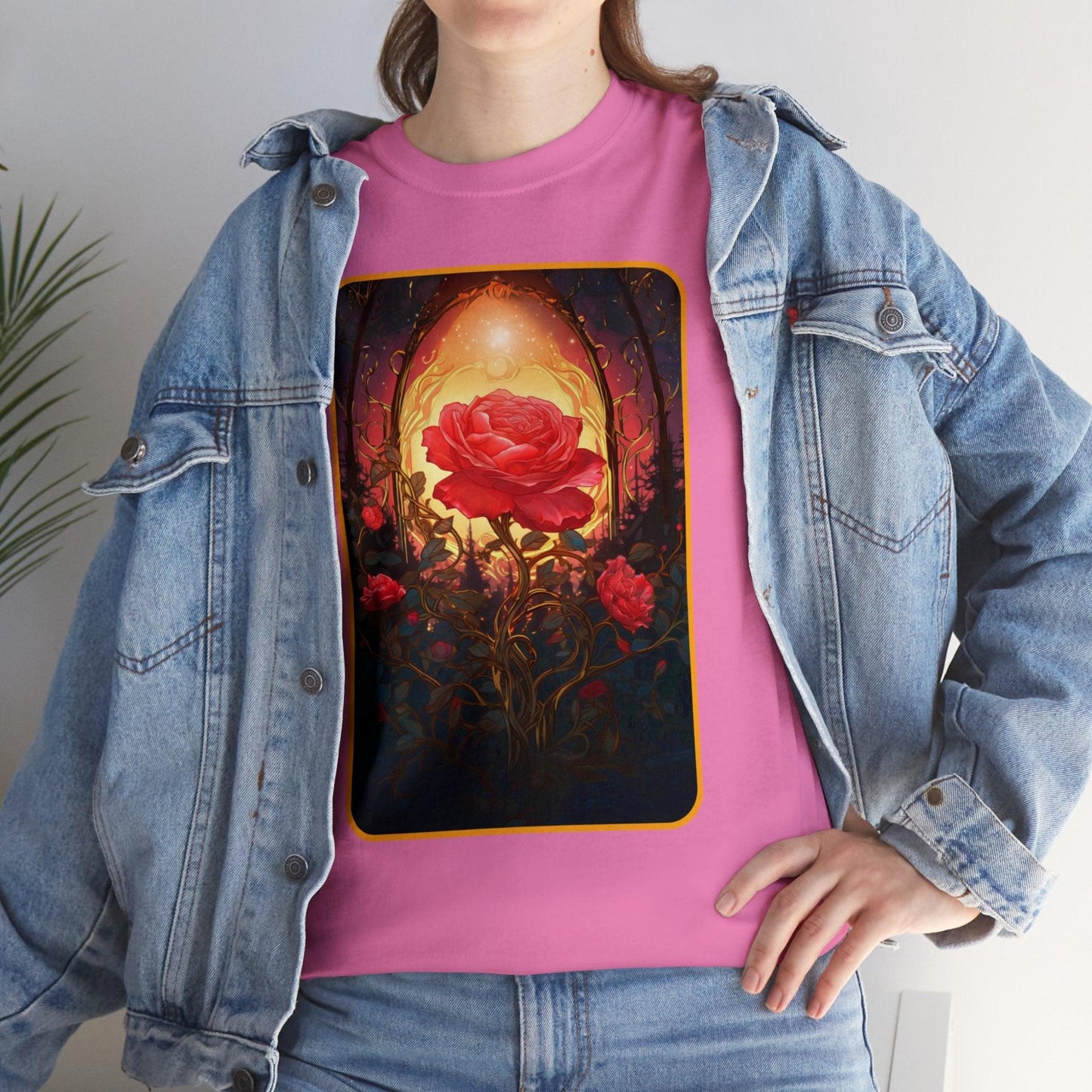 Rose - Unisex Cotton Tee