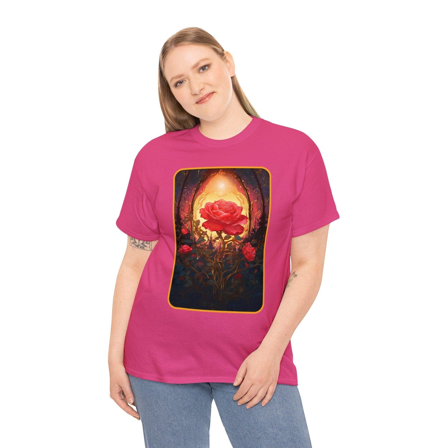 Rose - Unisex Cotton Tee