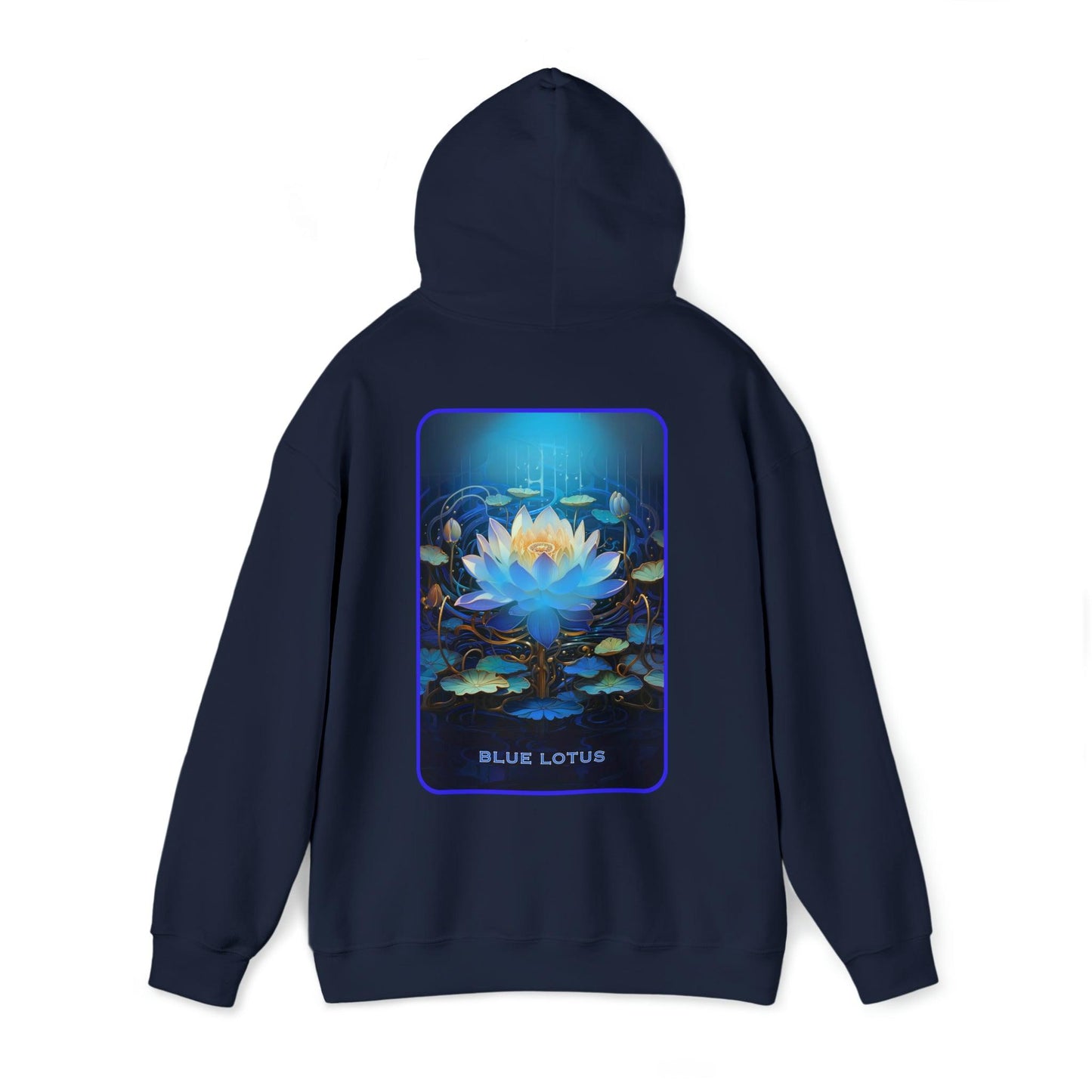 Blue Lotus - Unisex Hooded Sweatshirt
