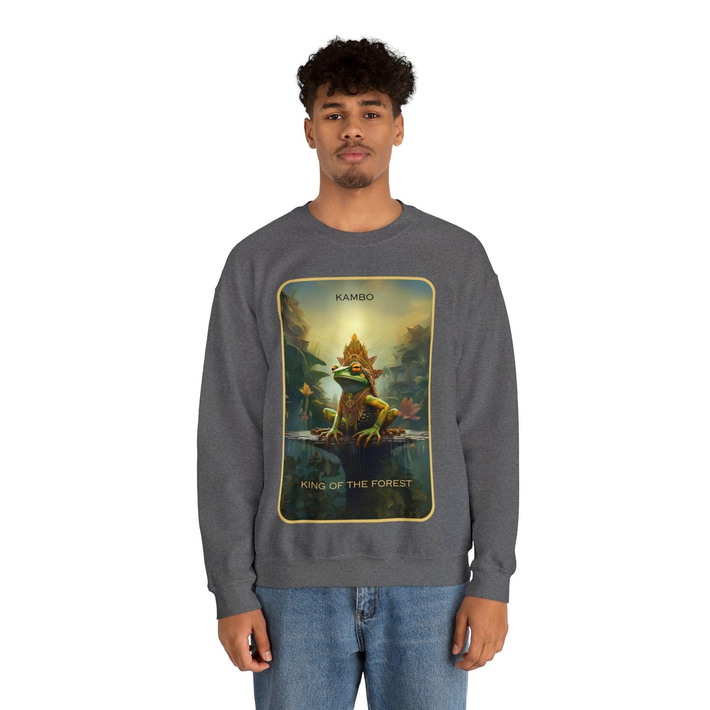 Kambo King of the Forest - Unisex Crewneck Sweatshirt