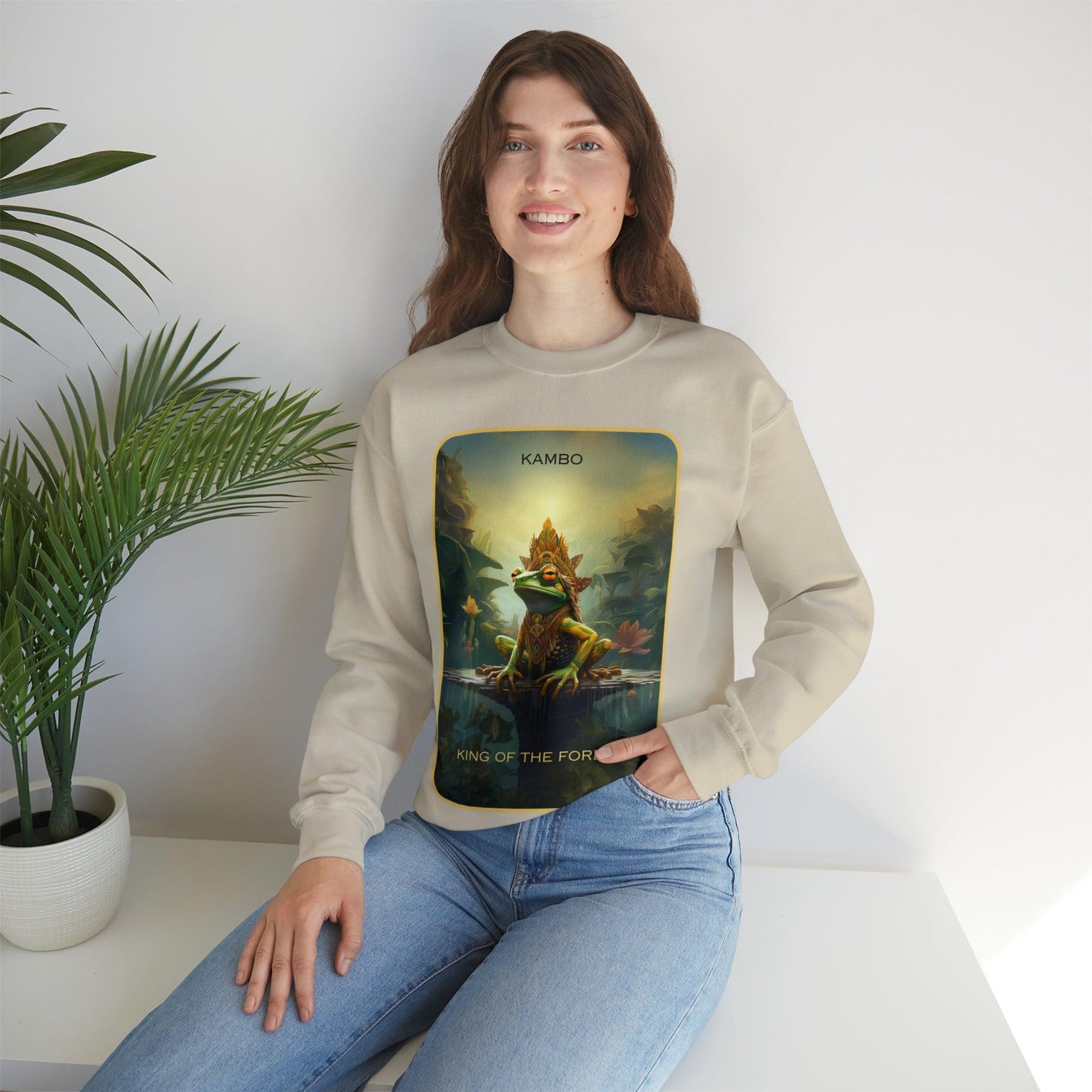 Kambo King of the Forest - Unisex Crewneck Sweatshirt