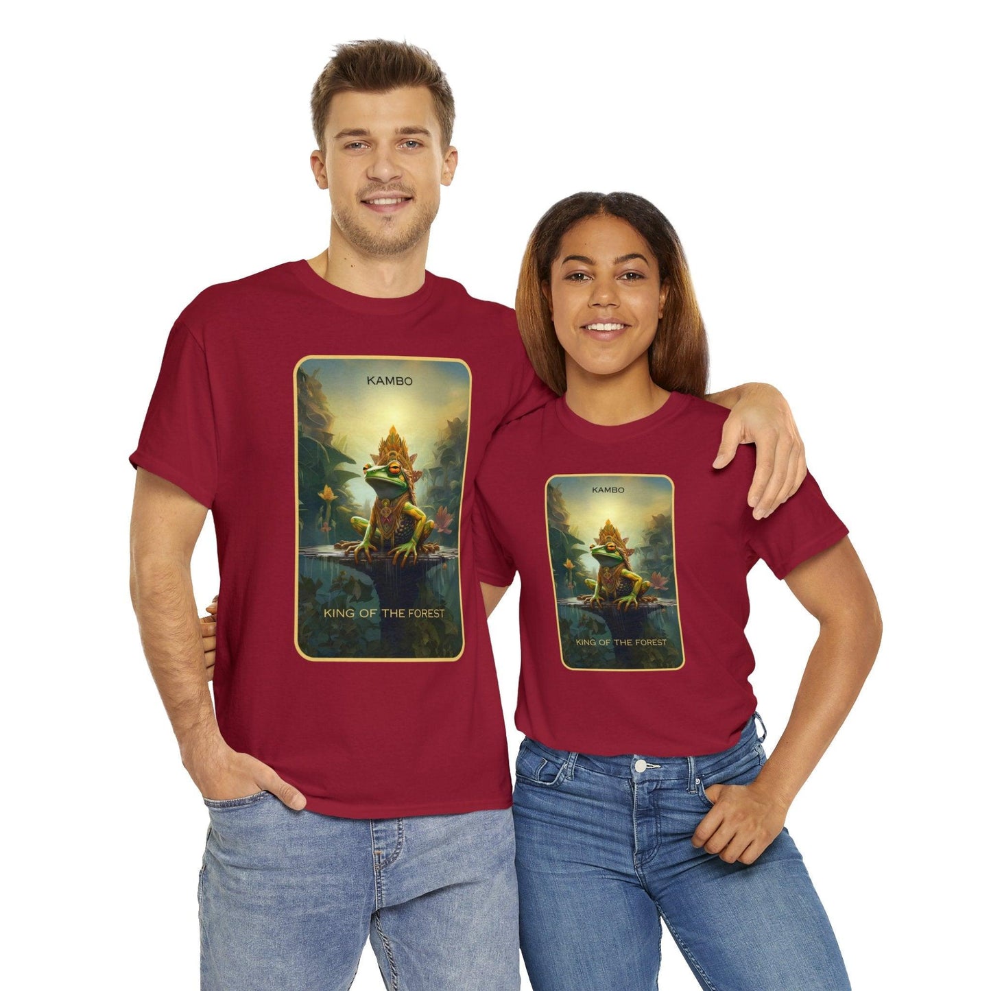 Kambo King of the Forest - Unisex Cotton Tee