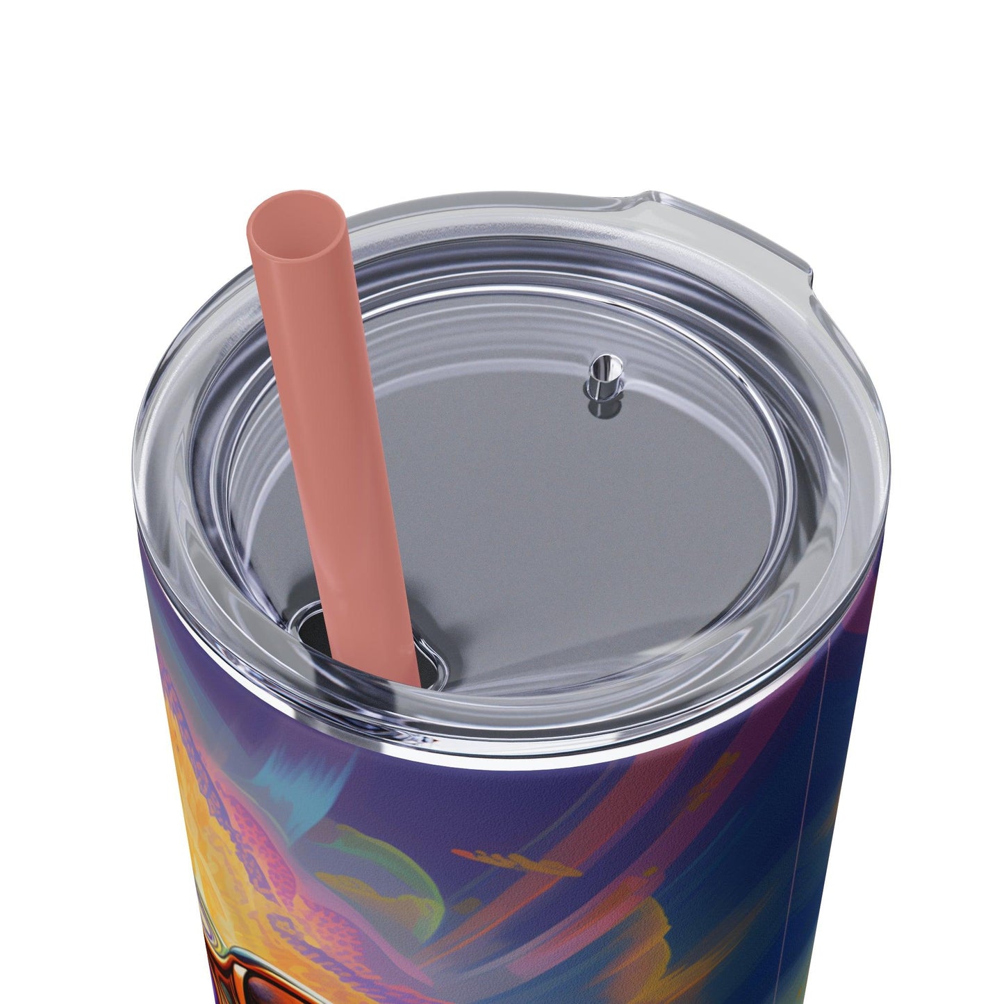 Bufo Tumbler with Straw