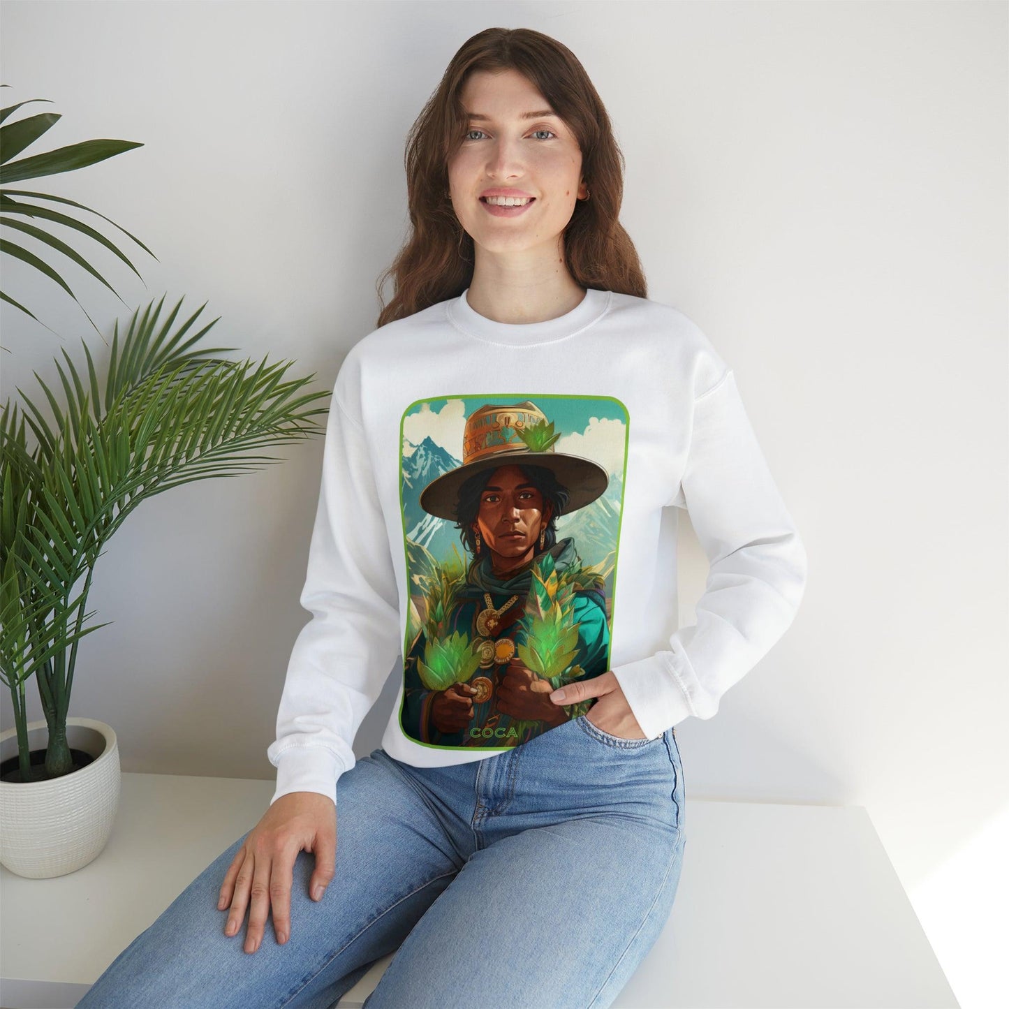 Coca - Unisex Crewneck Sweatshirt