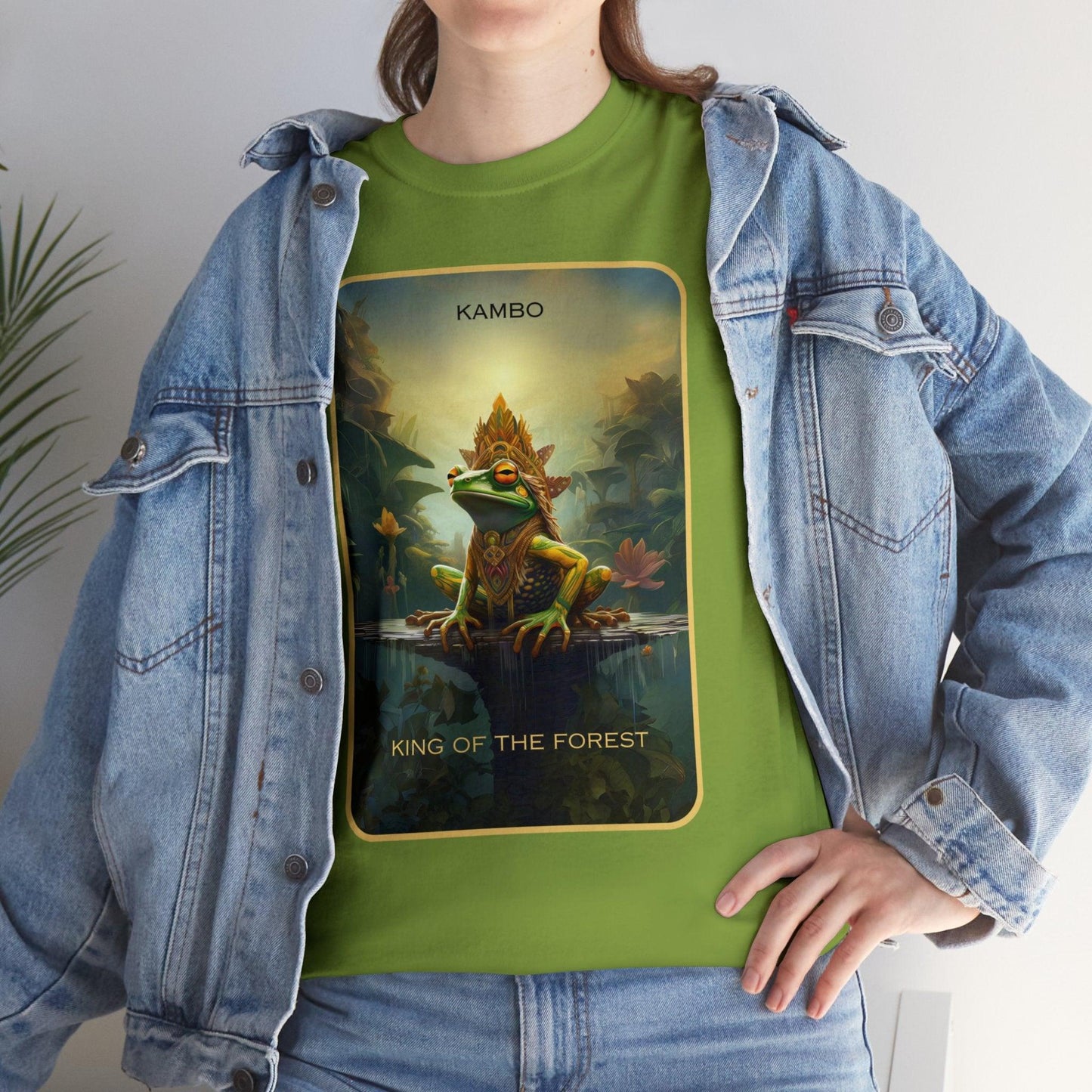 Kambo King of the Forest - Unisex Cotton Tee