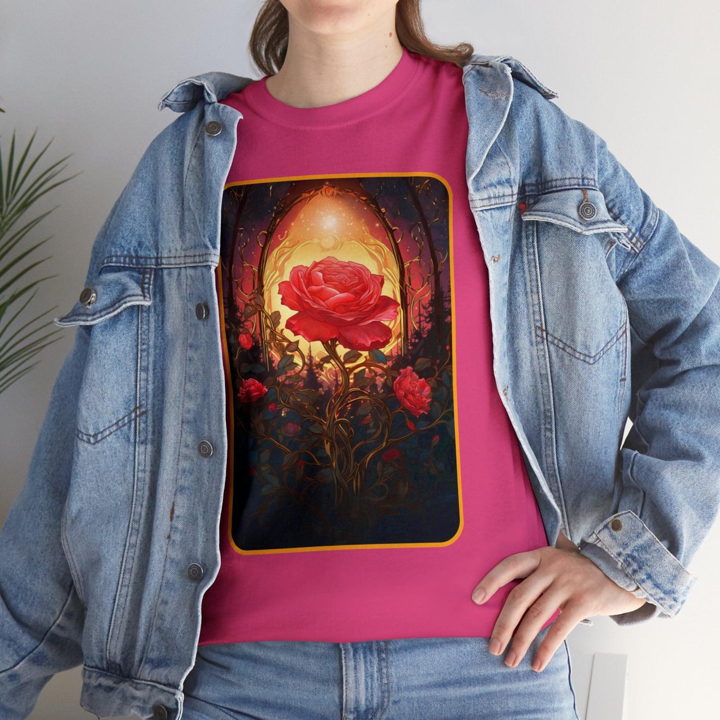 Rose - Unisex Cotton Tee