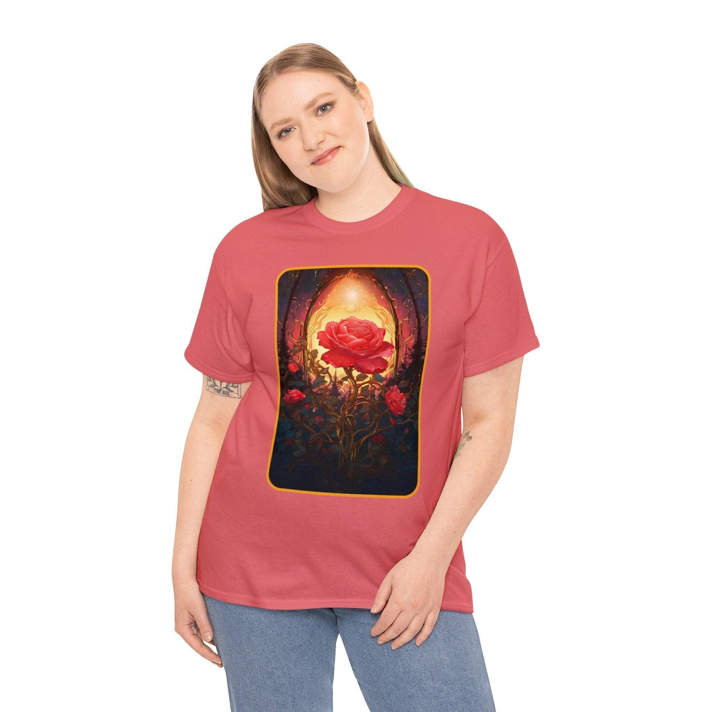 Rose - Unisex Cotton Tee