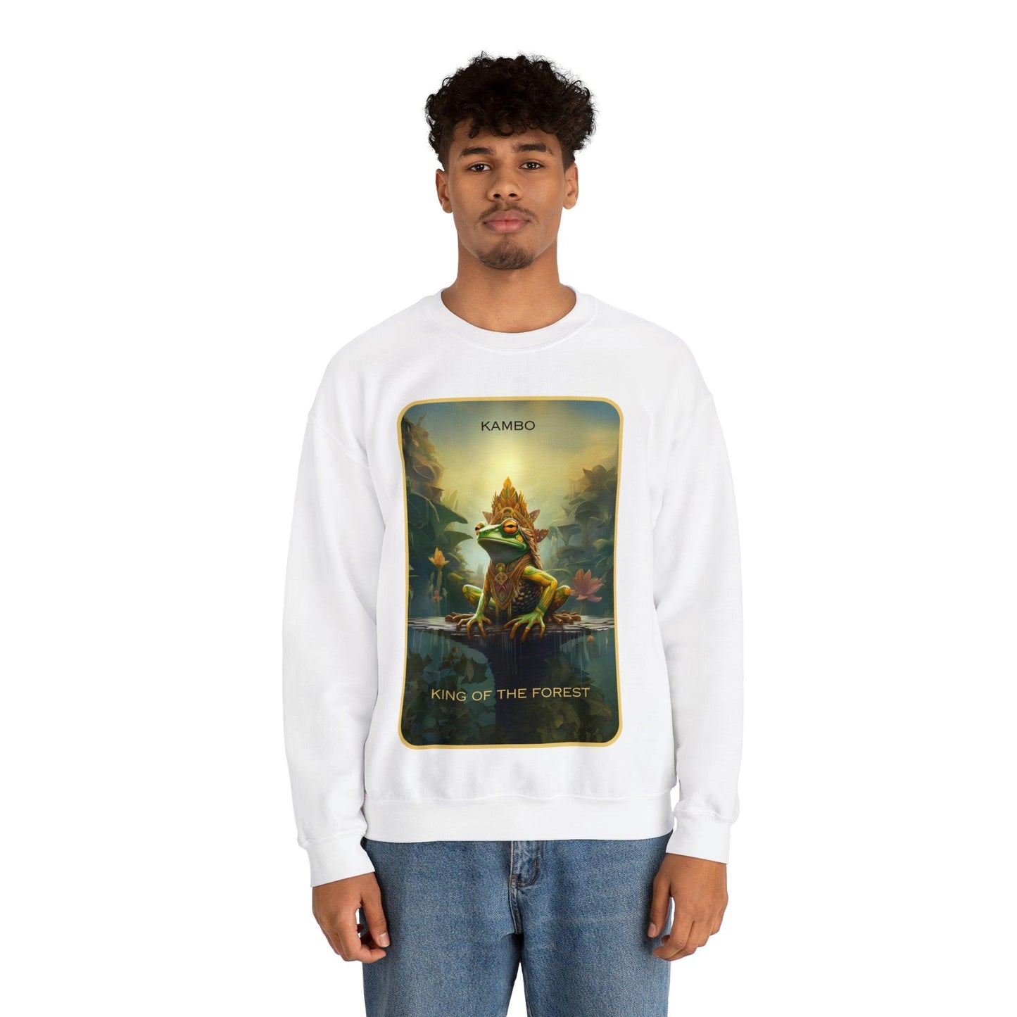 Kambo King of the Forest - Unisex Crewneck Sweatshirt