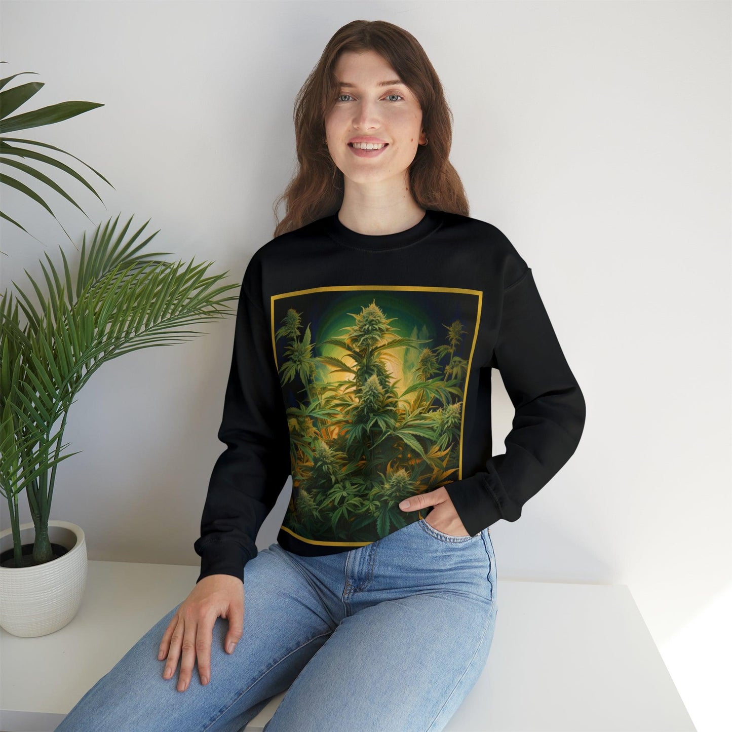 Cannabis - Unisex Crewneck Sweatshirt