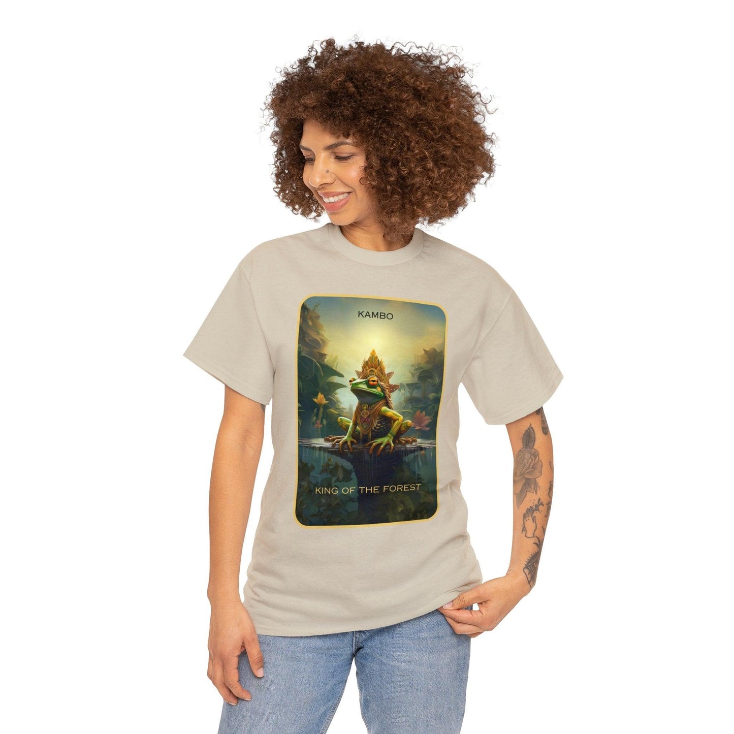 Kambo King of the Forest - Unisex Cotton Tee