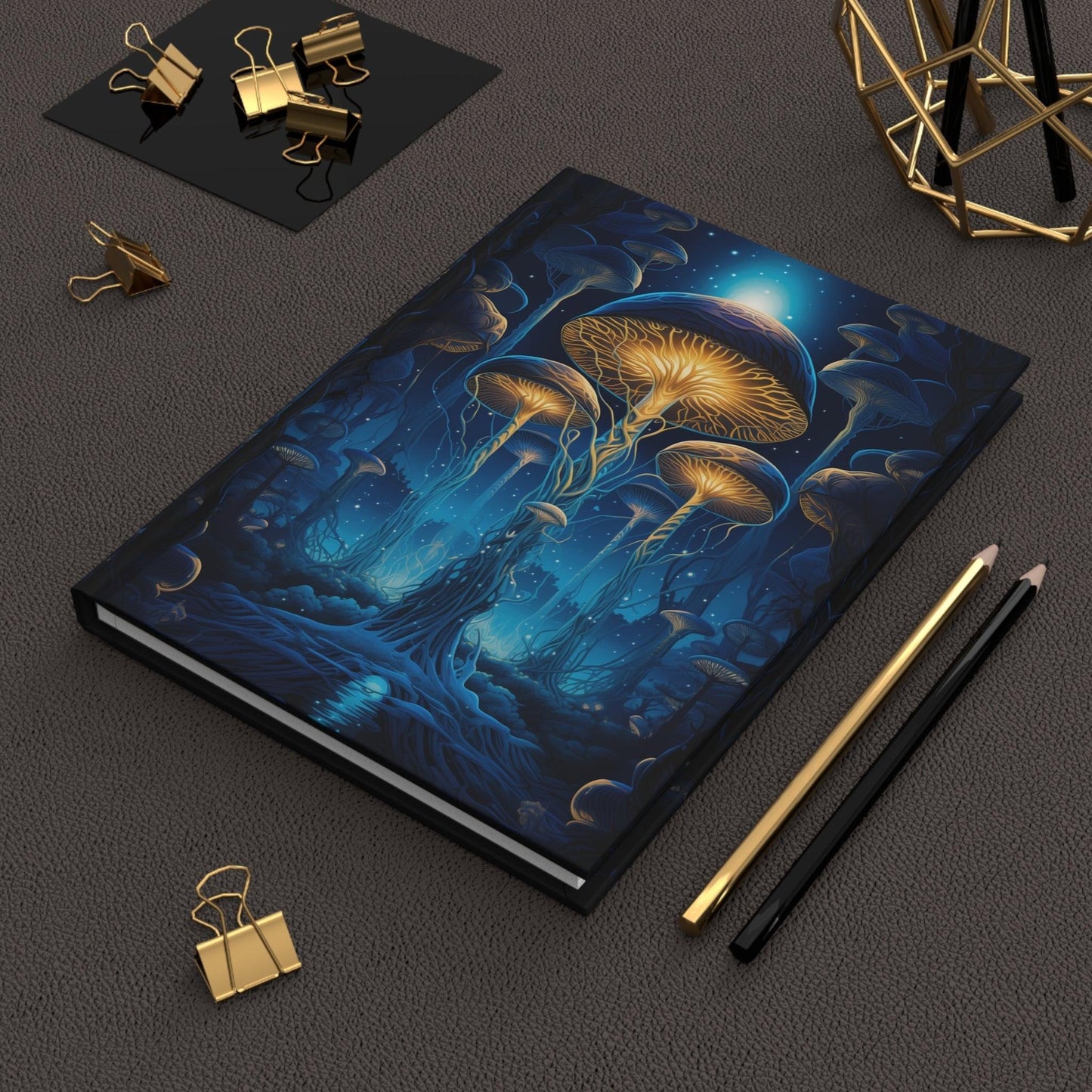 Psilocybin Hardcover Journal